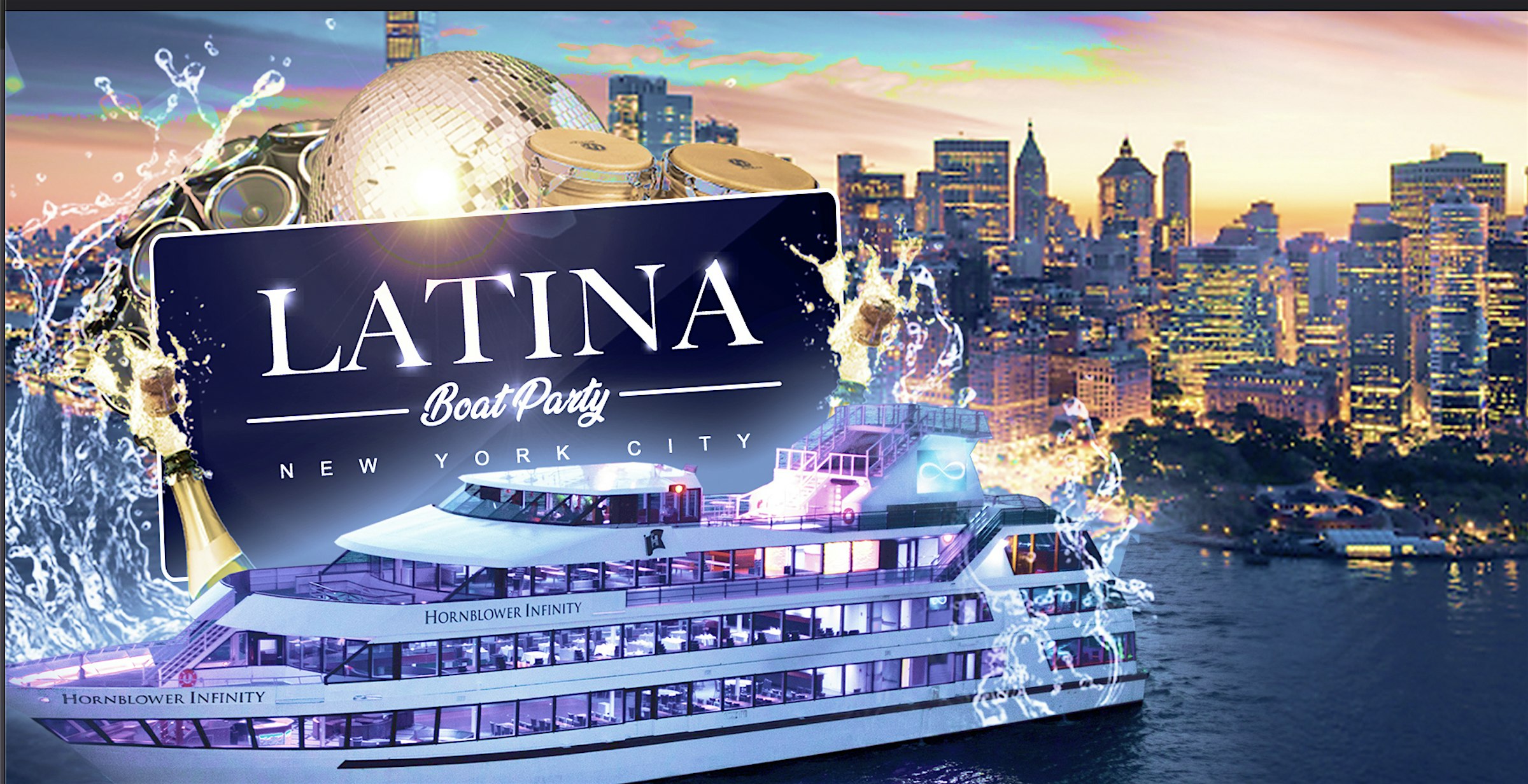 NYC BEST LATIN MUSIC BOAT PARTY | Summer Series 2025 at Pier 36 NYC – New York, NY