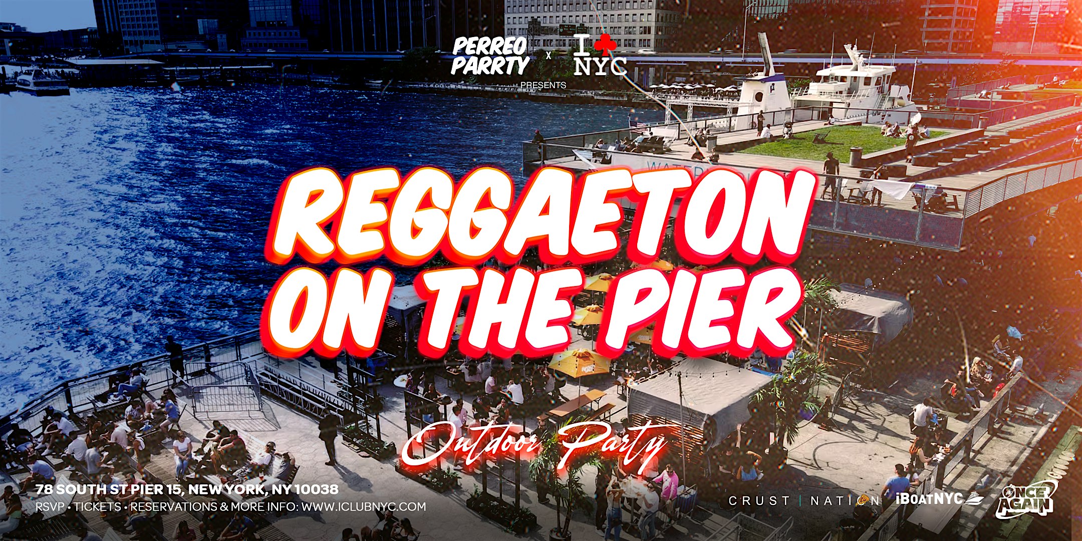 LATIN REGGAETON ROOFTOP PARTY- WATERMARK After Dark at Watermark – New York, NY