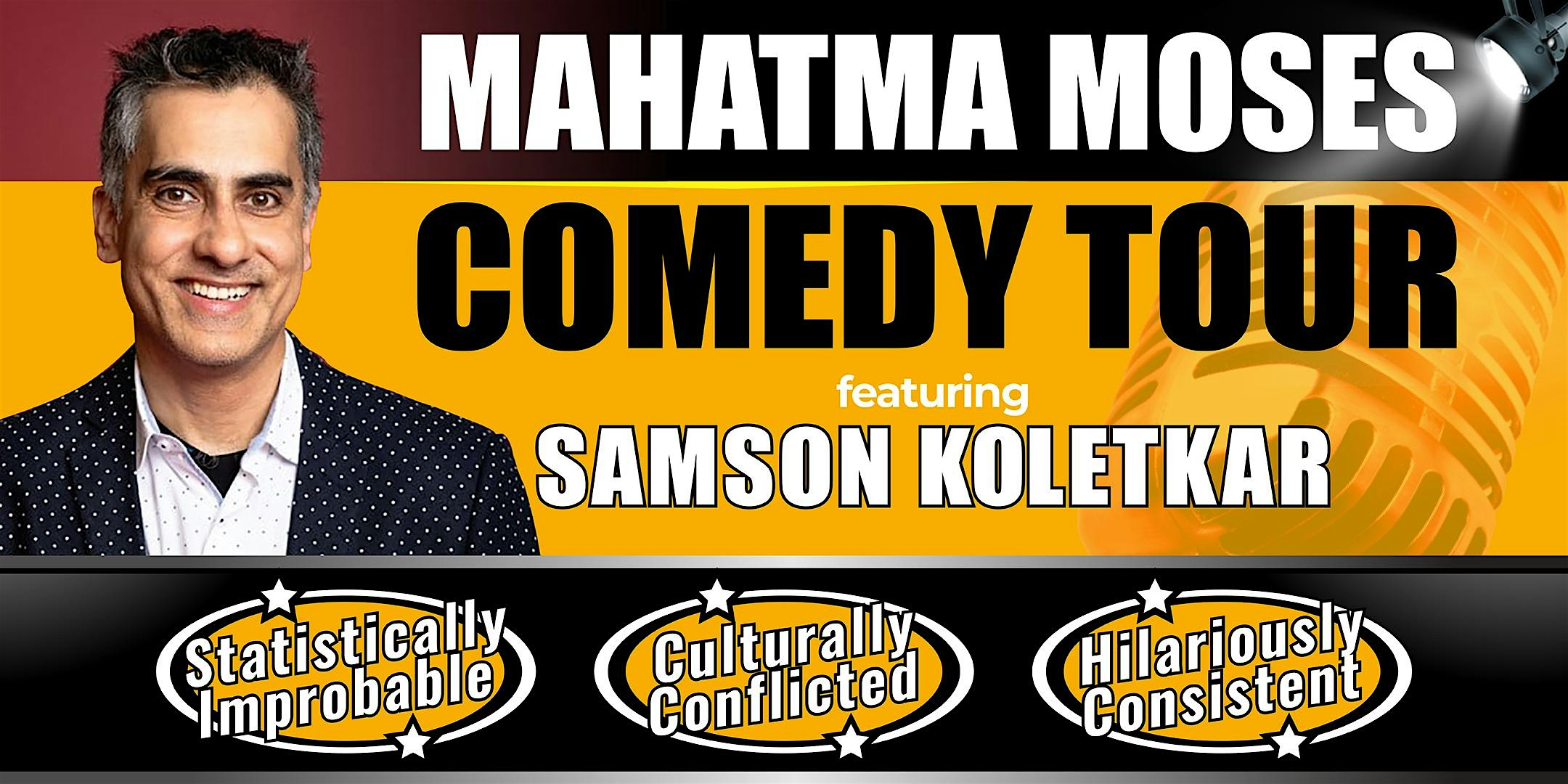 Mahatma Moses Comedy Tour – Friday September 12 2025 (Campbell) at Starbright Theater – Campbell, CA