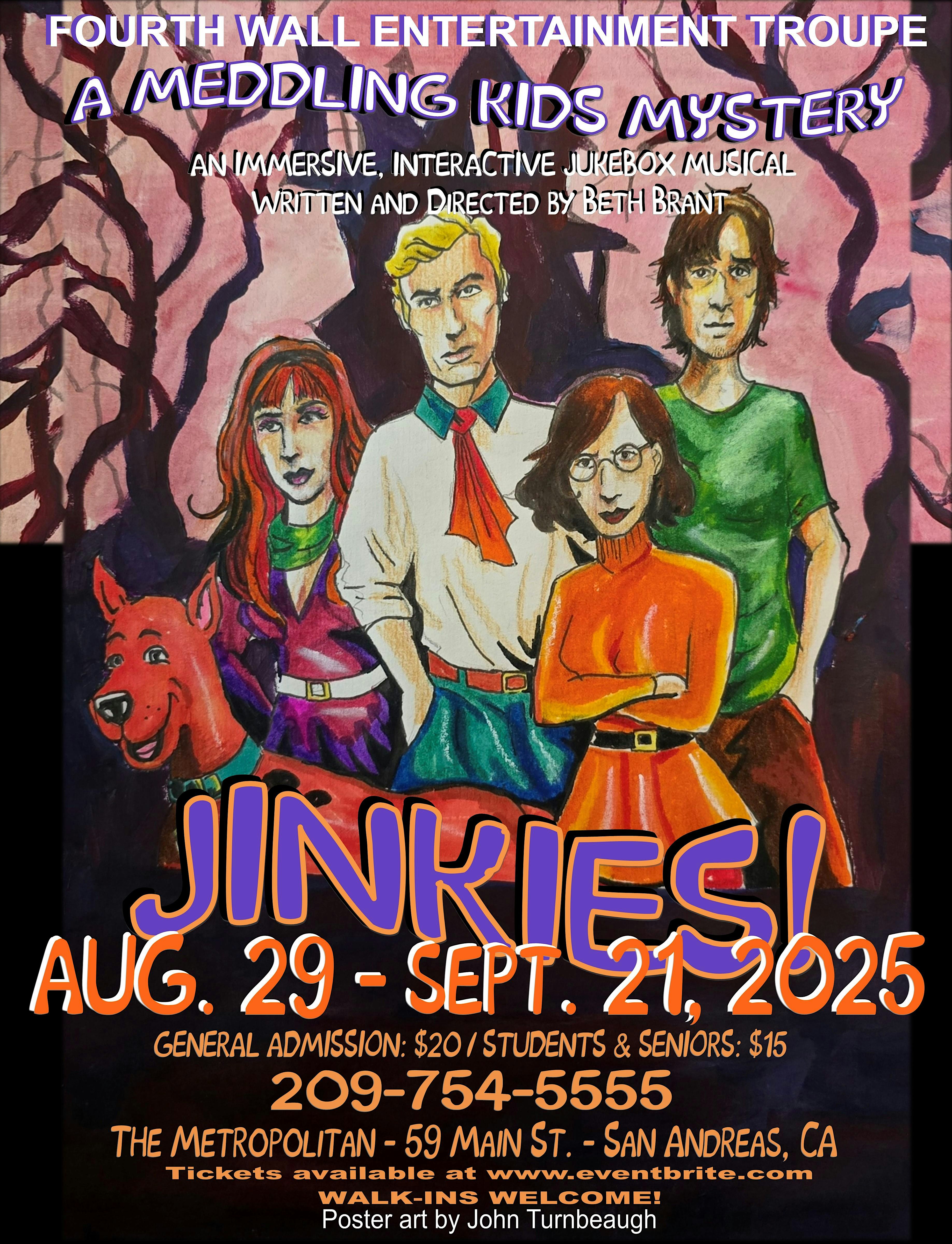 Jinkies! at Metropolitan – San Andreas, CA