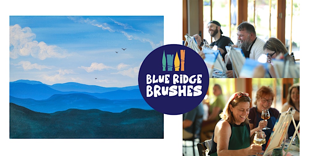 Paint + Sip: “Blue Ridge Blues” at Albemarle Cider Works at Albemarle CiderWorks – North Garden, VA