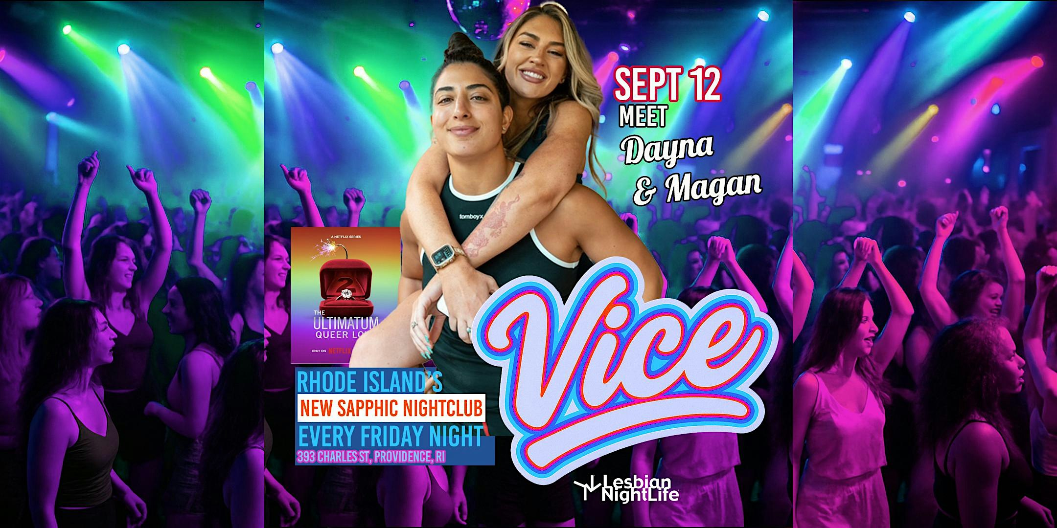 VICE -New Lesbian/Sapphic Club – VICE at Mezzo Lounge – Providence, RI