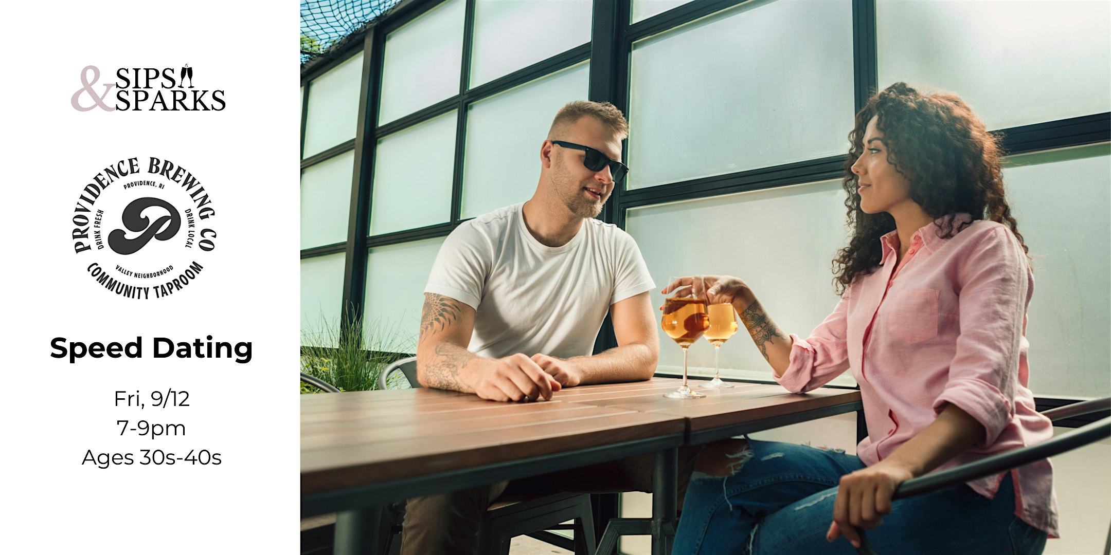 Speed Dating Ages 30s-40s in Providence, RI at Providence Brewing Co. at Providence Brewing Company – Providence, RI