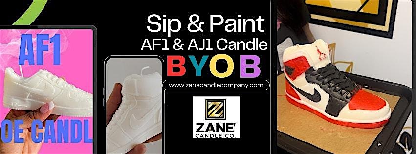 Candle Sip & Paint: Sneaker Edition at 4150 Jonesboro Rd – Forest Park, GA