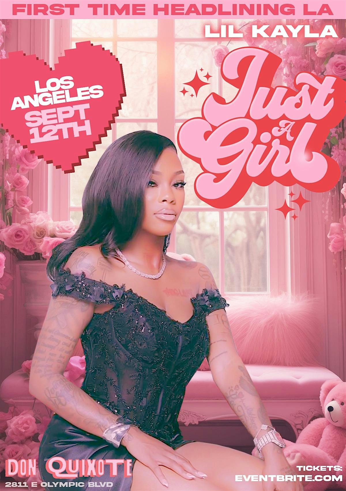 Lil Kayla Live in Los Angeles at Don Quixote – Los Angeles, CA