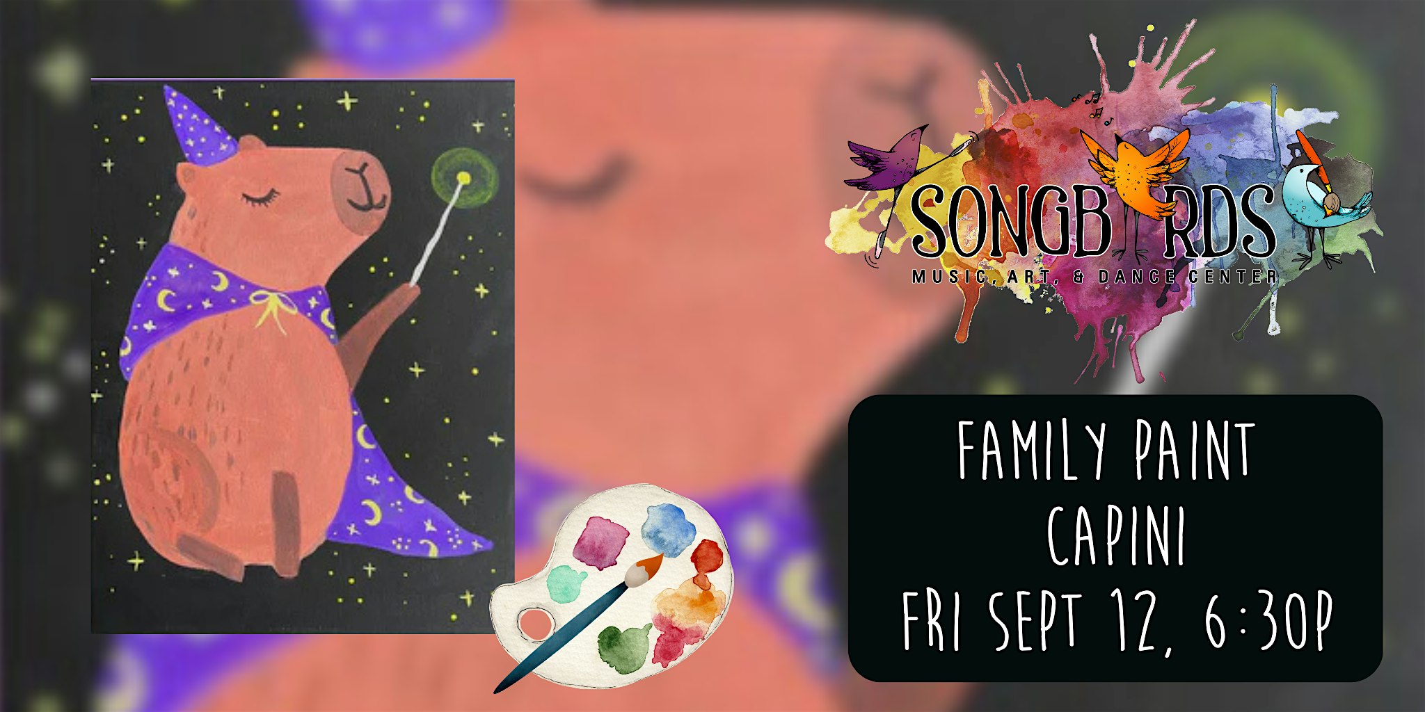 Family Paint Party at Songbirds- Capini at Songbirds Music, Art, & Dance Center – Oviedo, FL