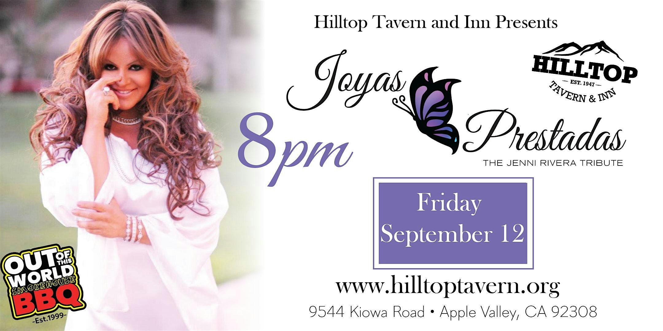 Jenni Rivera – (Pop) Joyas Prestadas at Hilltop Tavern and Inn – Apple Valley, CA