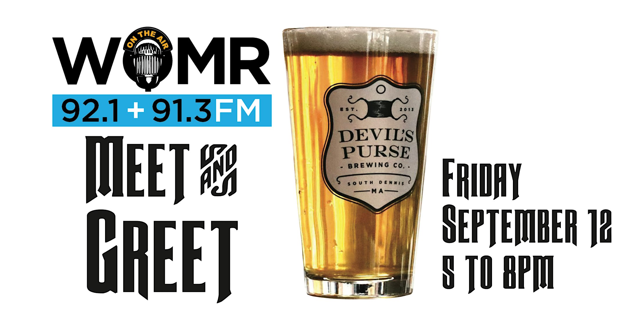 WOMR at Devil’s Purse at 120 Great Western Rd – Dennis, MA