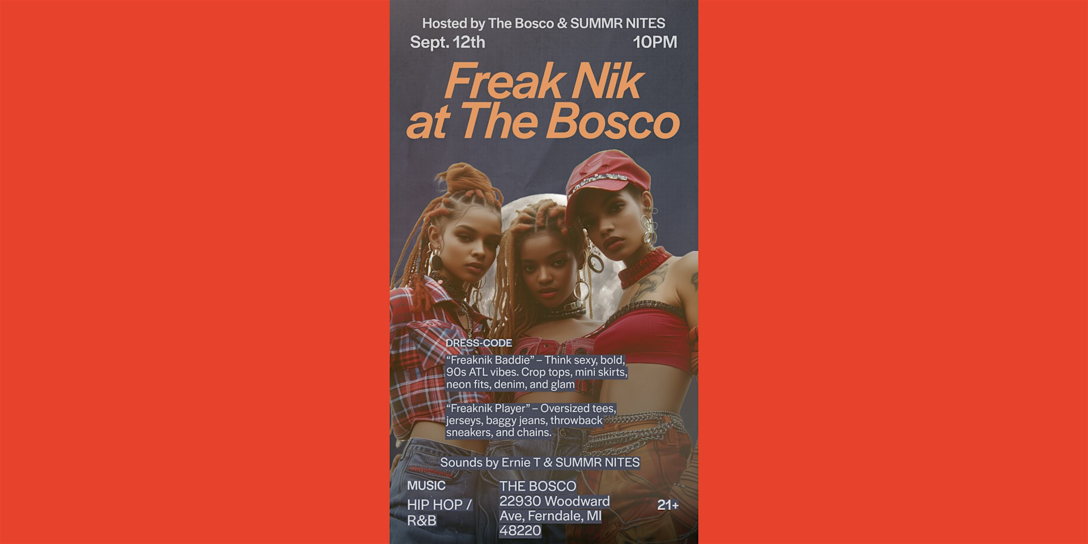 Freak Nik at The Bosco at The Bosco – Ferndale, MI