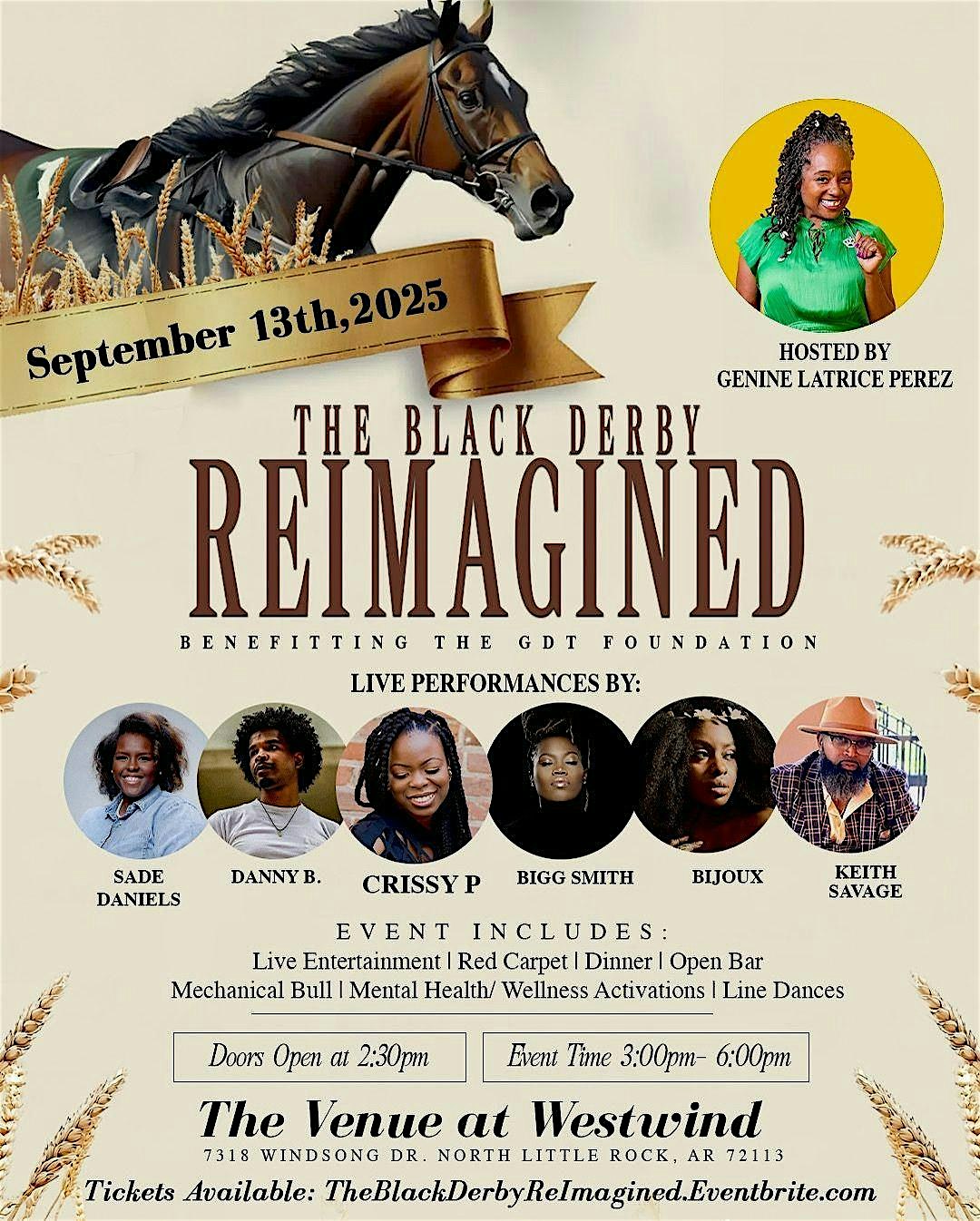 The Black Derby ReImagined at The Venue at Westwind – North Little Rock, AR