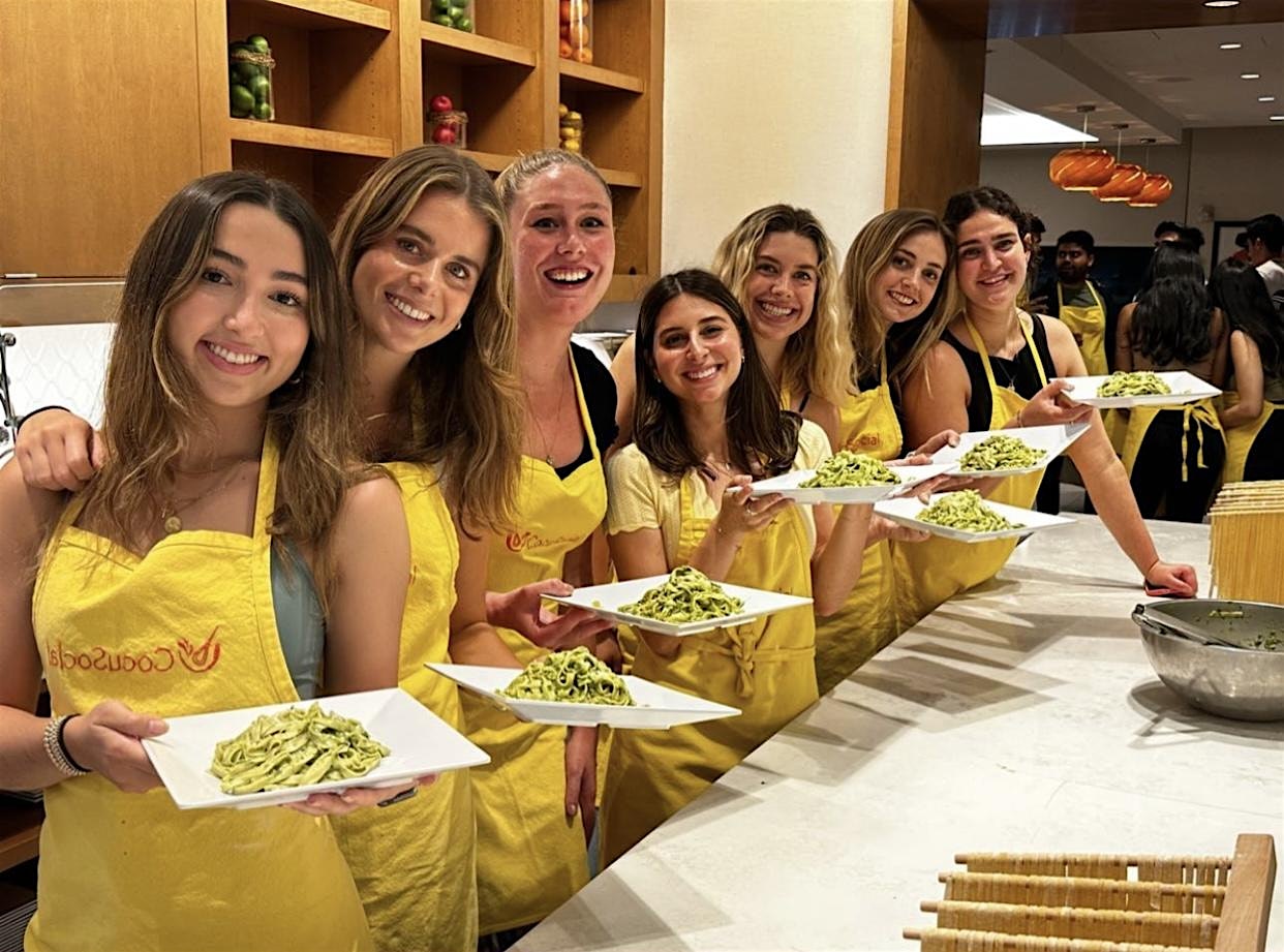 In-Person Class: Authentic Tagliatelle al Pesto (NYC) at DoubleTree by Hilton New York Times Square South – New York, NY