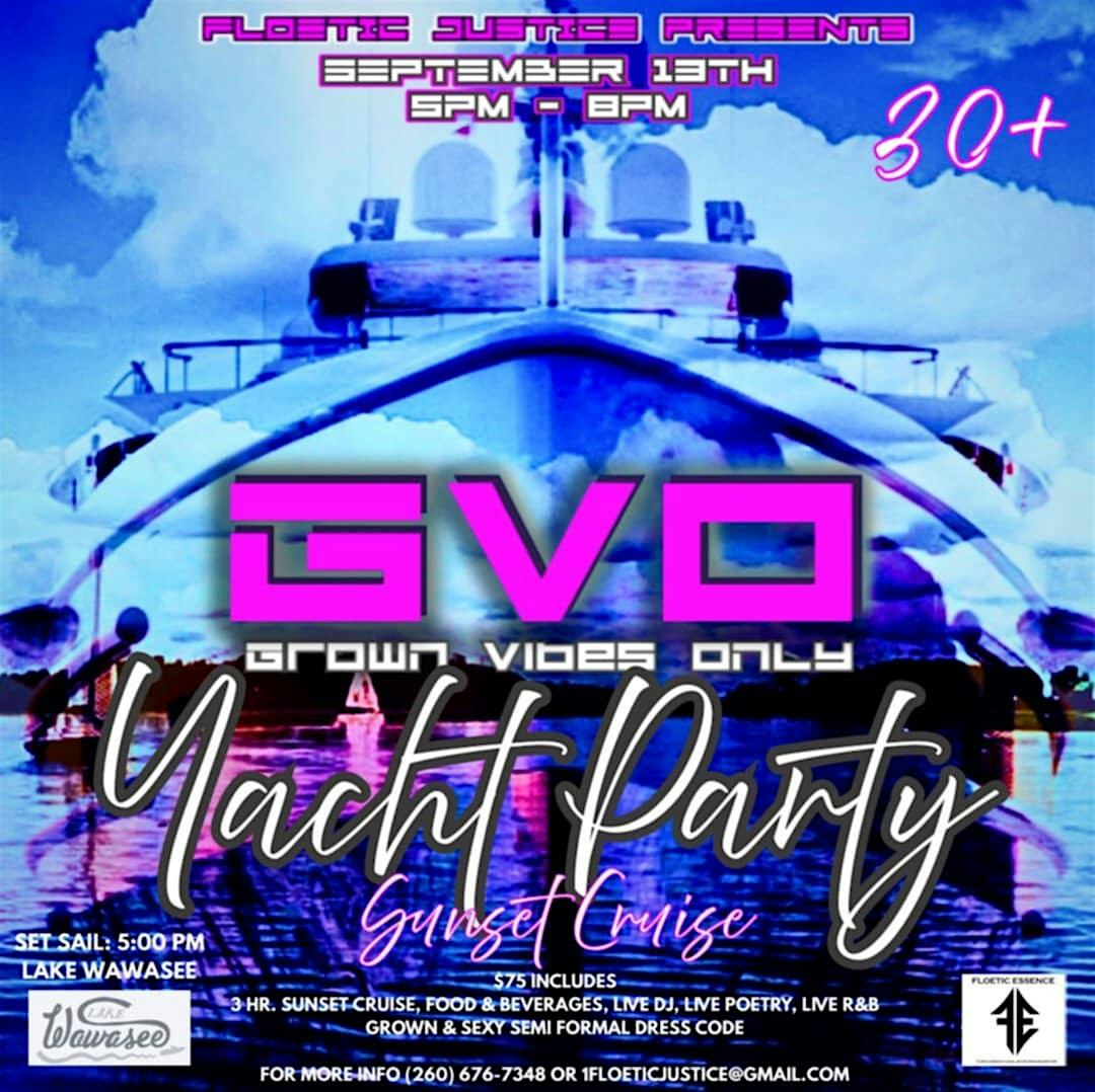 GVO Yacht Party at The Frog Tavern – Syracuse, IN