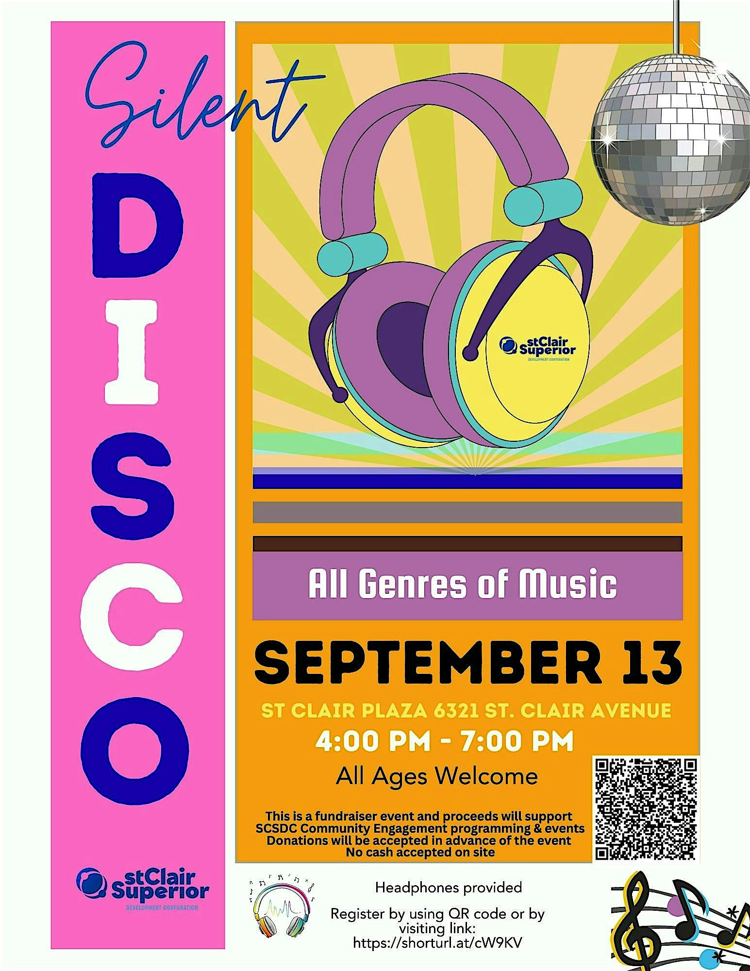 St. Clair Superior Silent Disco at 6321 St Clair Ave. – Cleveland, OH