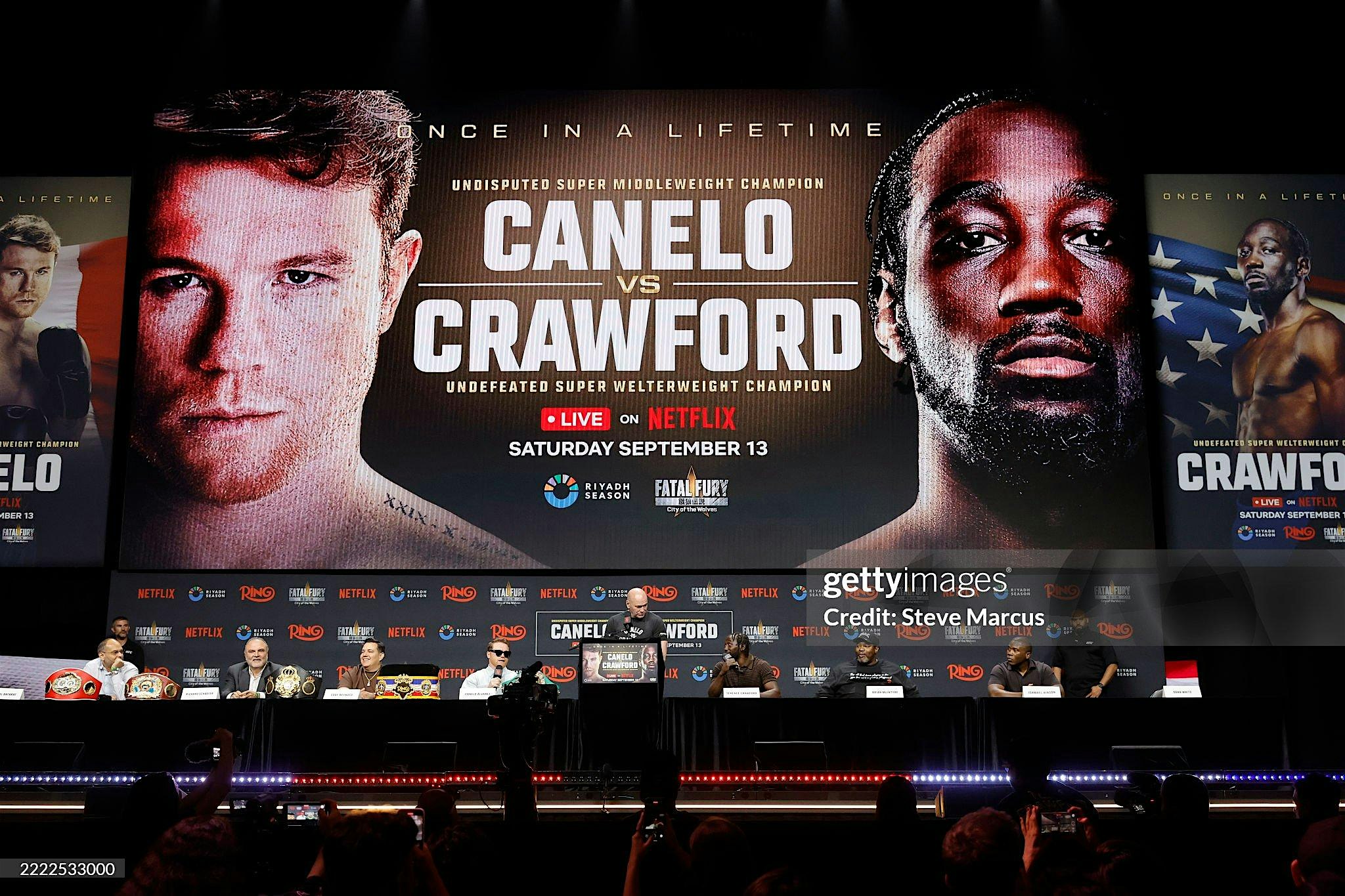 Canelo Alvarez vs. Terence Crawford at Da Burger Wing Hub – Wahiawa, HI