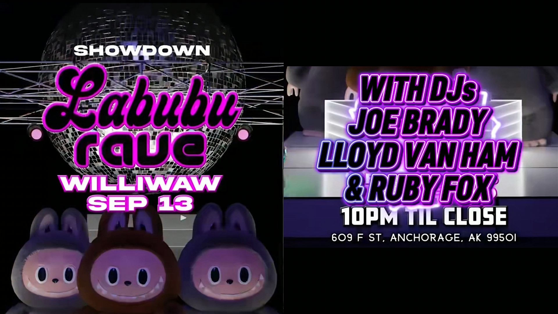 Labubu Rave at Williwaw Social – Anchorage, AK
