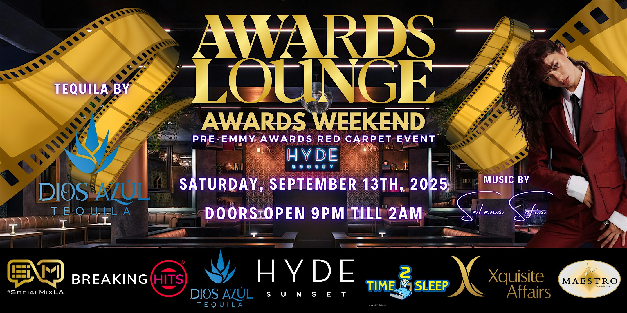 Awards Lounge Returns at Hyde on Star Studded Emmy Weekend!! at Hyde Sunset Kitchen + Cocktails – Los Angeles, CA