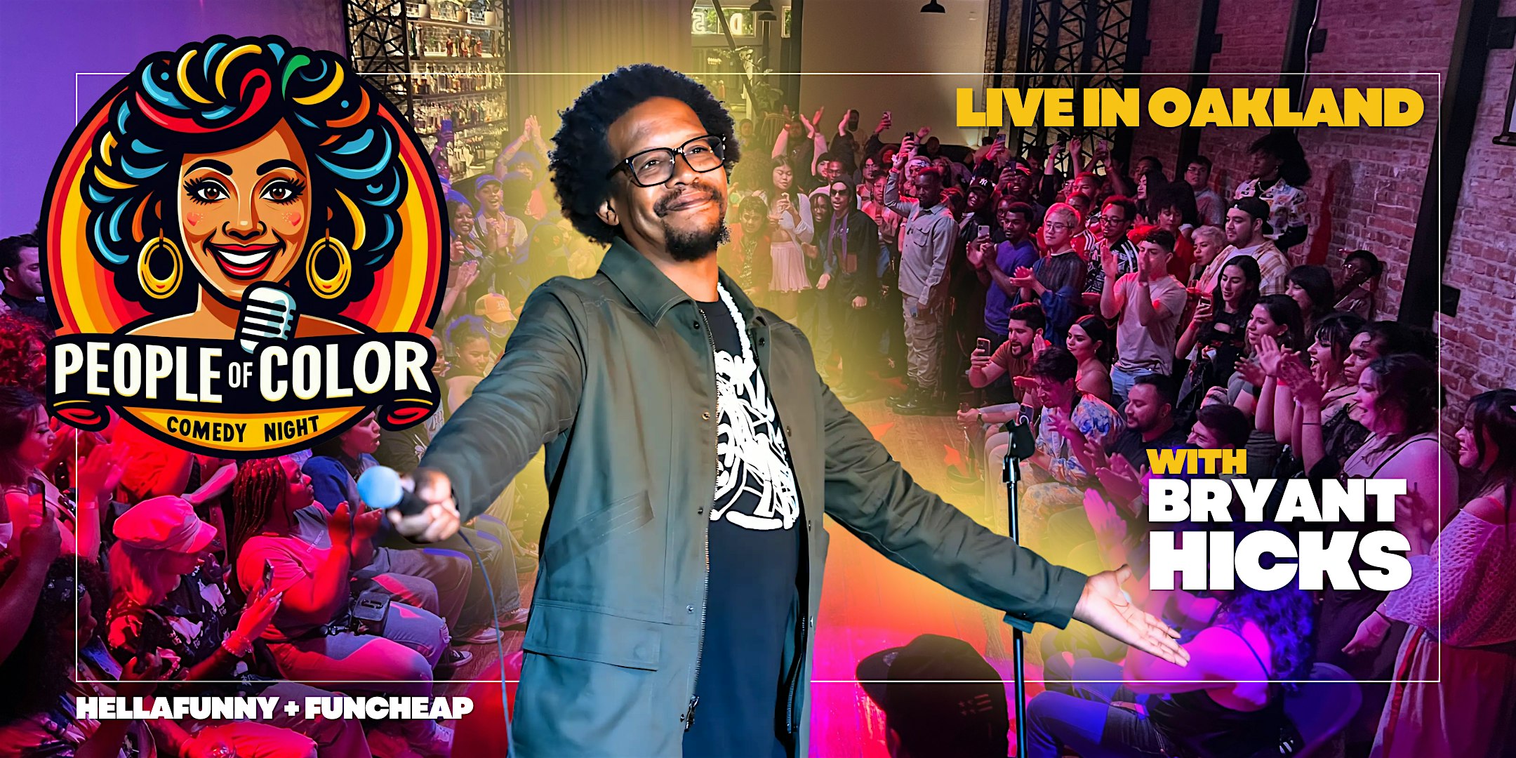 Oakland POC Comedy Night at Fluid510 – Oakland, CA
