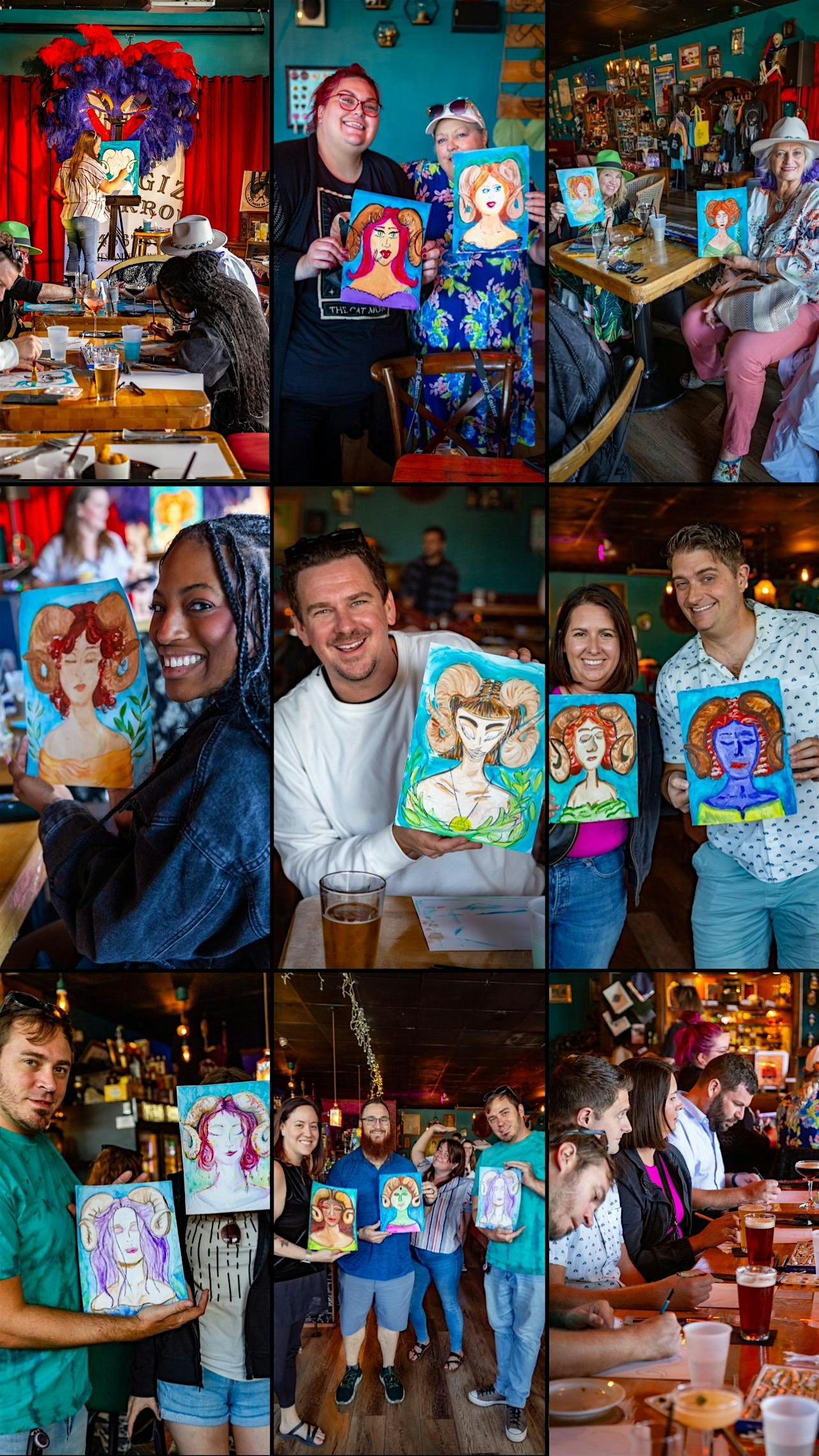 Ink + Drink Sunday Social: Virgo Edition at Revelry, S Federal Hwy, Pompano Beach, FL, USA – Pompano Beach, FL