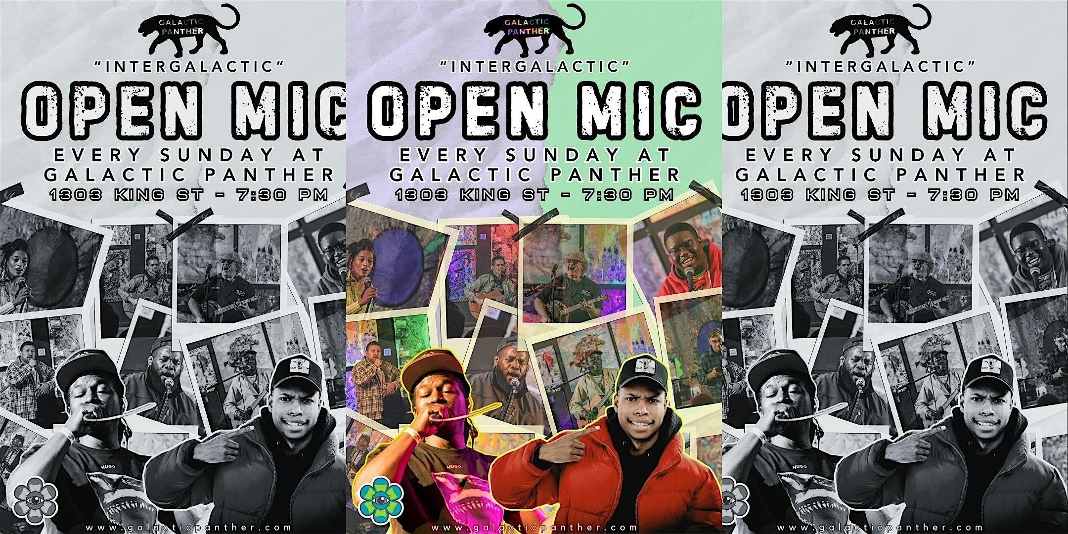 ESP’s InterGalactic Open Mic at Galactic Panther Art Gallery at Galactic Panther Art Gallery – Alexandria, VA