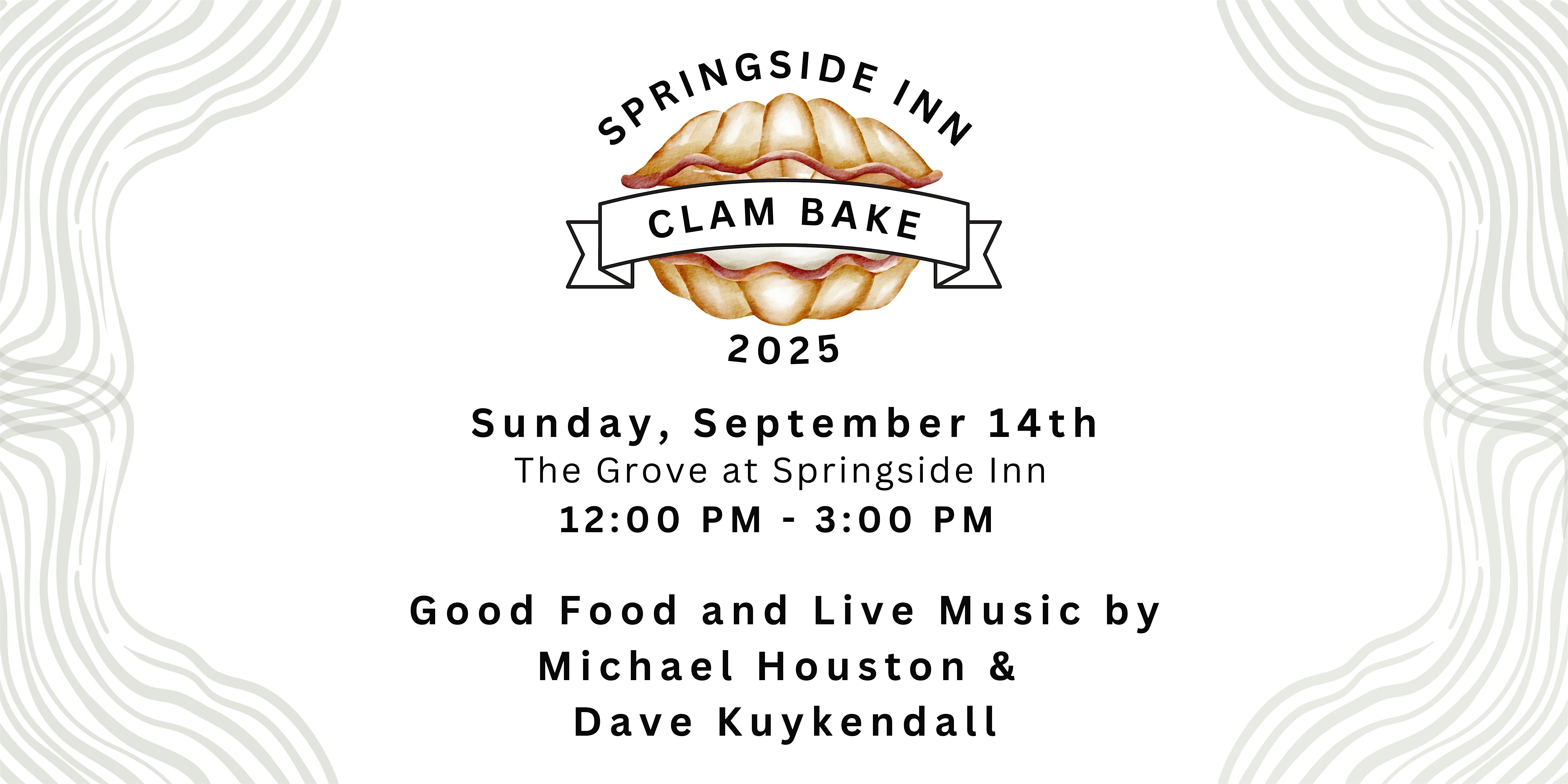 Clam Bake | Springside Inn at Springside Inn – Auburn, NY