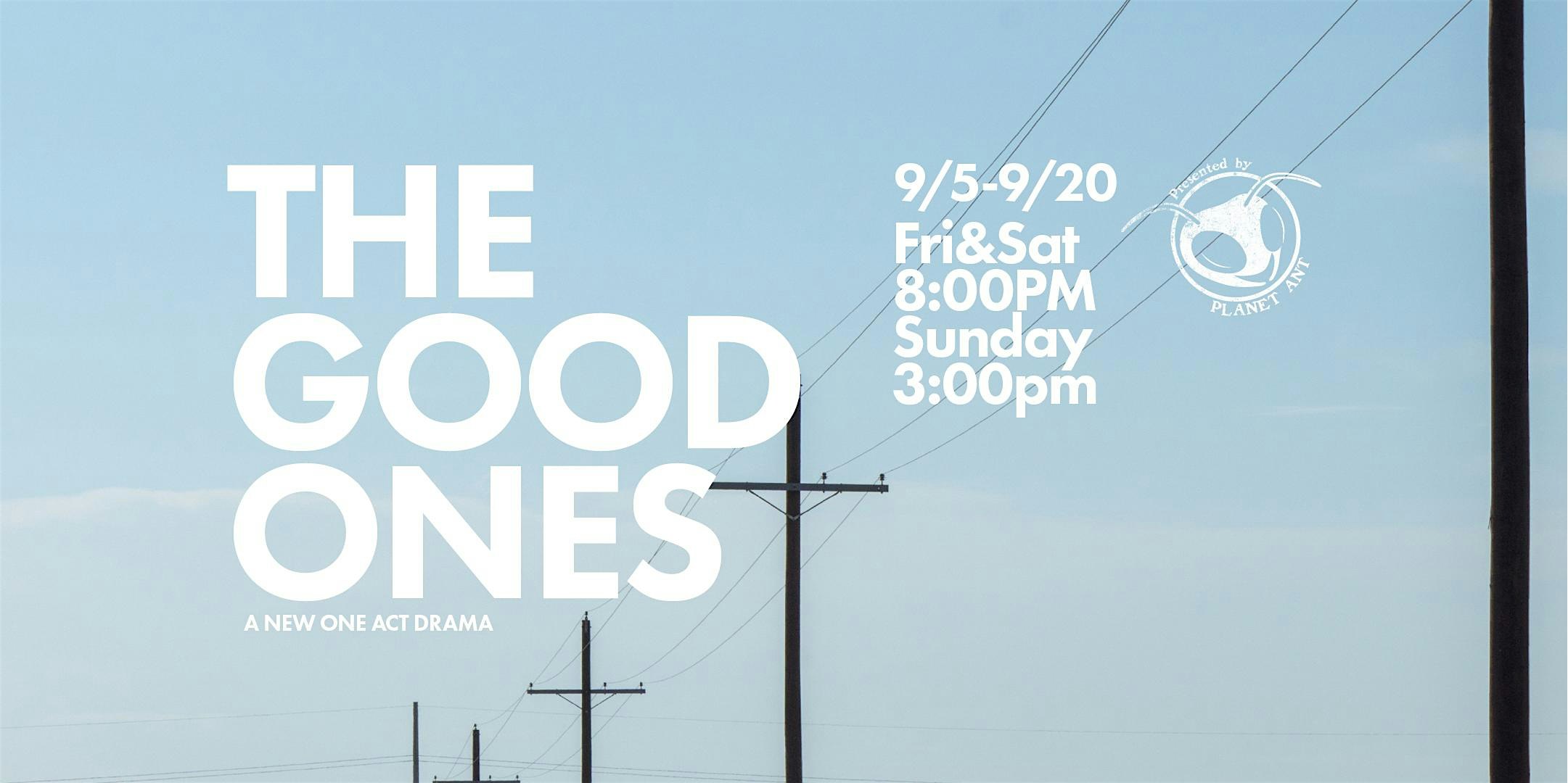 THEATER | The Good Ones —A WORLD PREMIERE play from the Farm Team at The Planet Ant Black Box – Hamtramck, MI