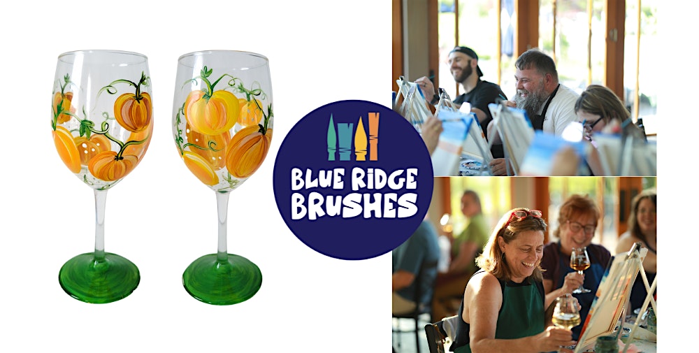 Paint + Sip: “Pumpkin Wineglasses” at Eastwood Farm & Winery at Eastwood Farm and Winery – Charlottesville, VA