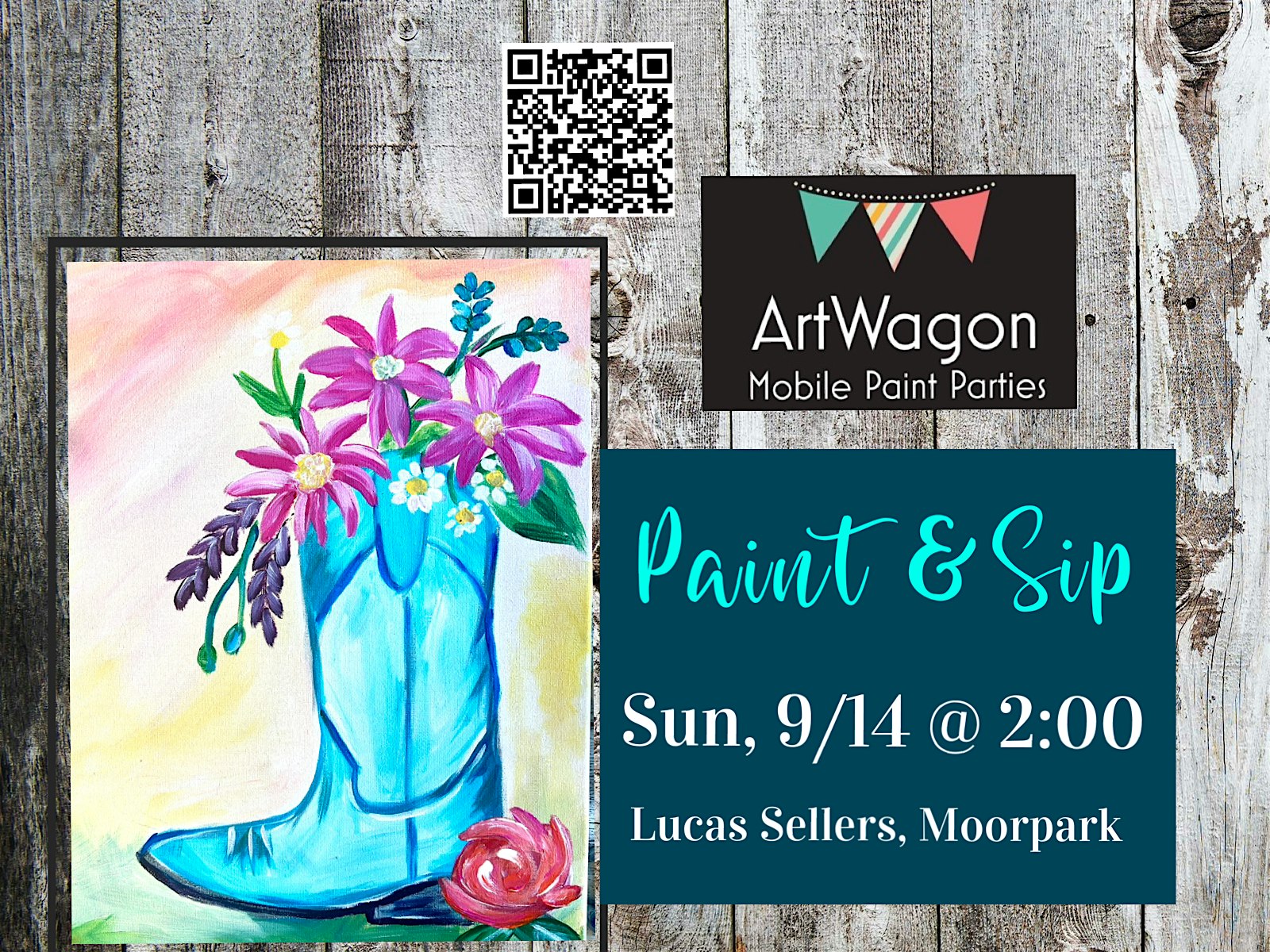 Paint & Sip at Lucas Sellers Wine – Moorpark, CA