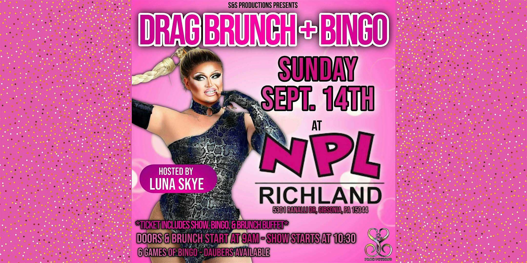 Drag Brunch & BINGO at North Park Lounge Richland – Gibsonia, PA