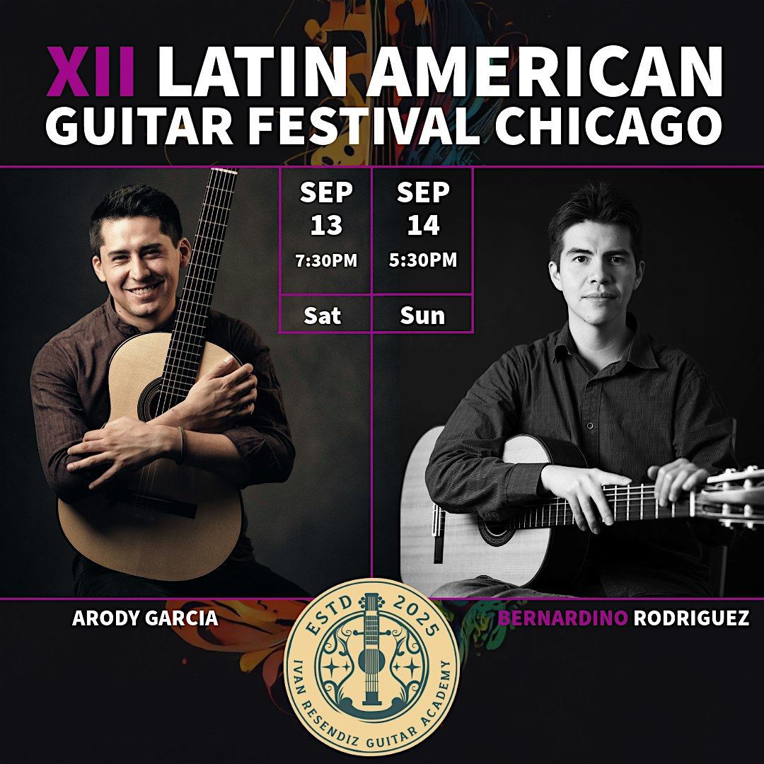 XII Latin American Guitar Festival Chicago: Bernardino Rodriguez at National Museum of Mexican Art – Chicago, IL