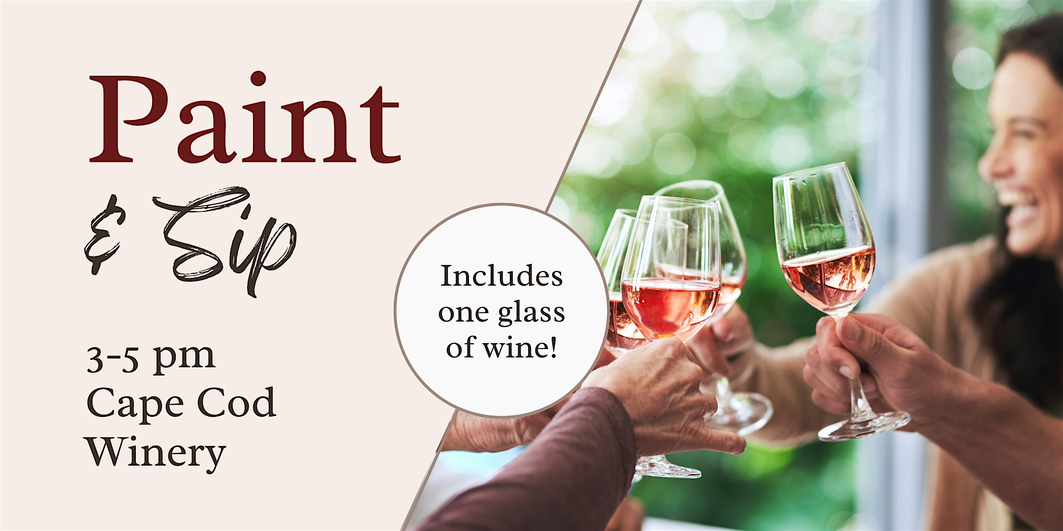 Paint & Sip at Cape Cod Winery at Cape Cod Winery – Falmouth, MA