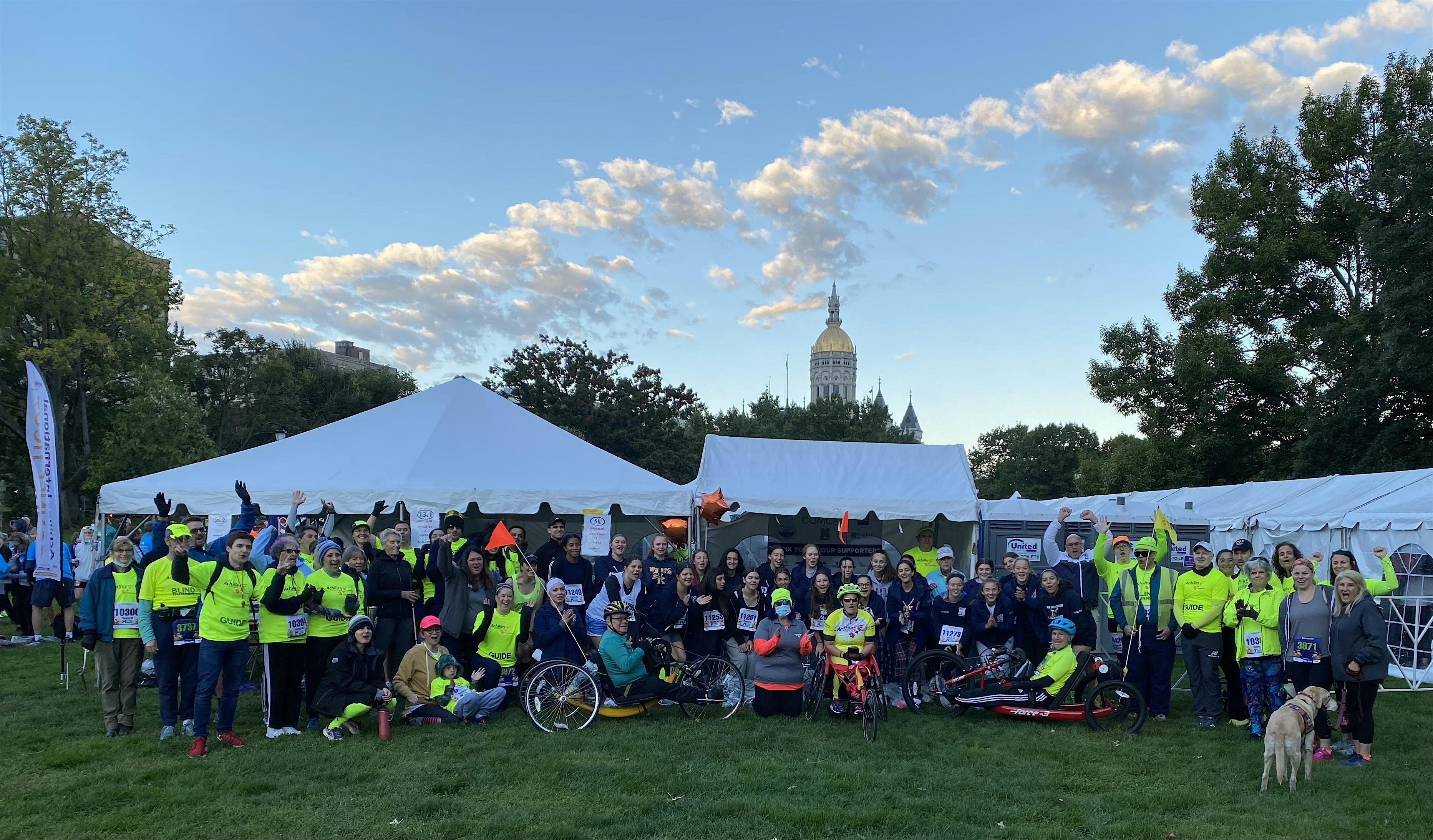Join us for Achilles Connecticut’s Pre-Race Party! at Cafe Aura – Manchester, CT