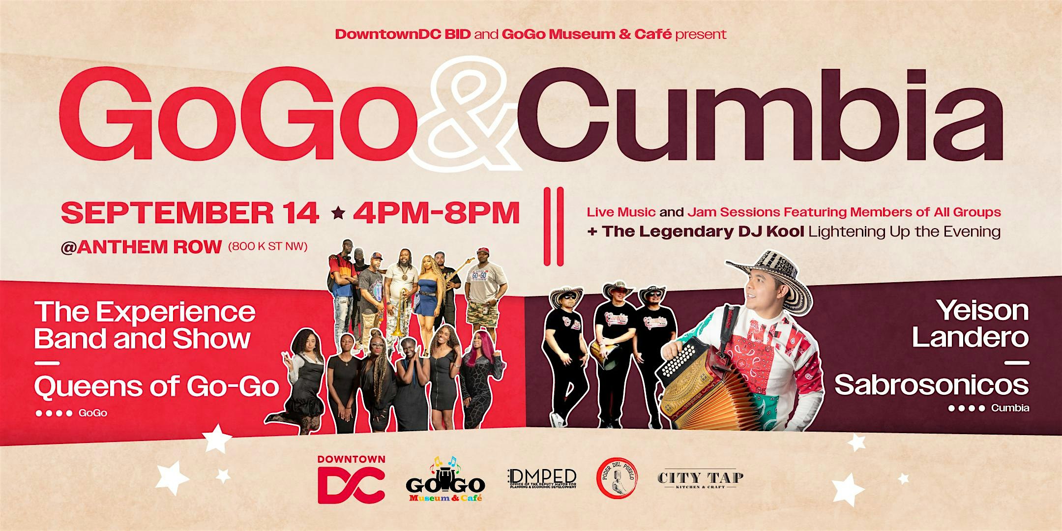 Gogo & Cumbia at Anthem Row – Washington, DC