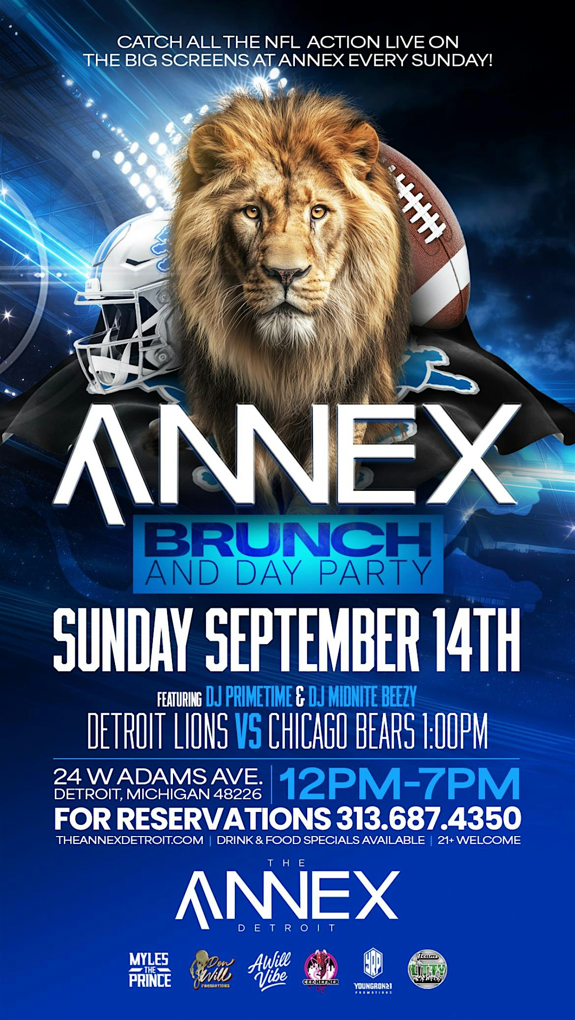 Annex Brunch at Annex Nightclub – Detroit, MI