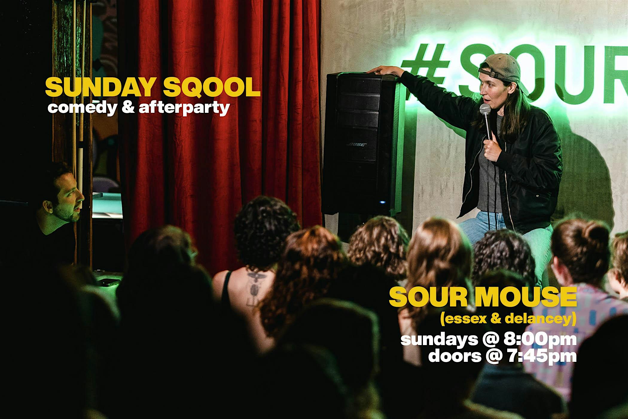 Sunday Sqool Comedy at Sour Mouse – New York, NY