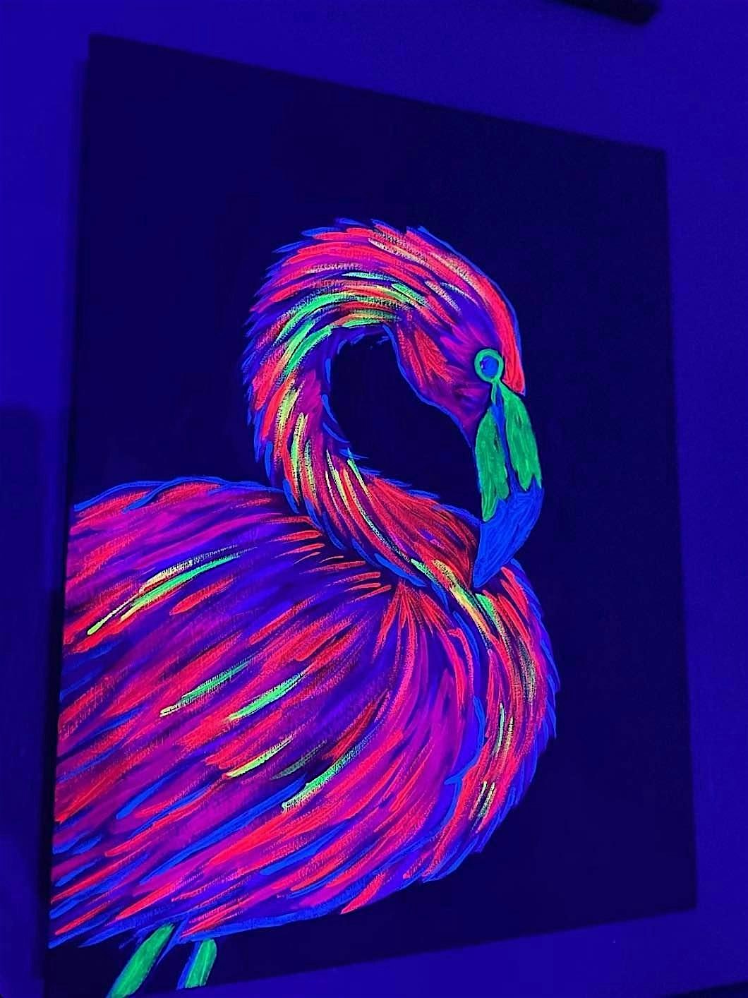 Neon Paint & Sip Experience at 310 4th St – San Francisco, CA