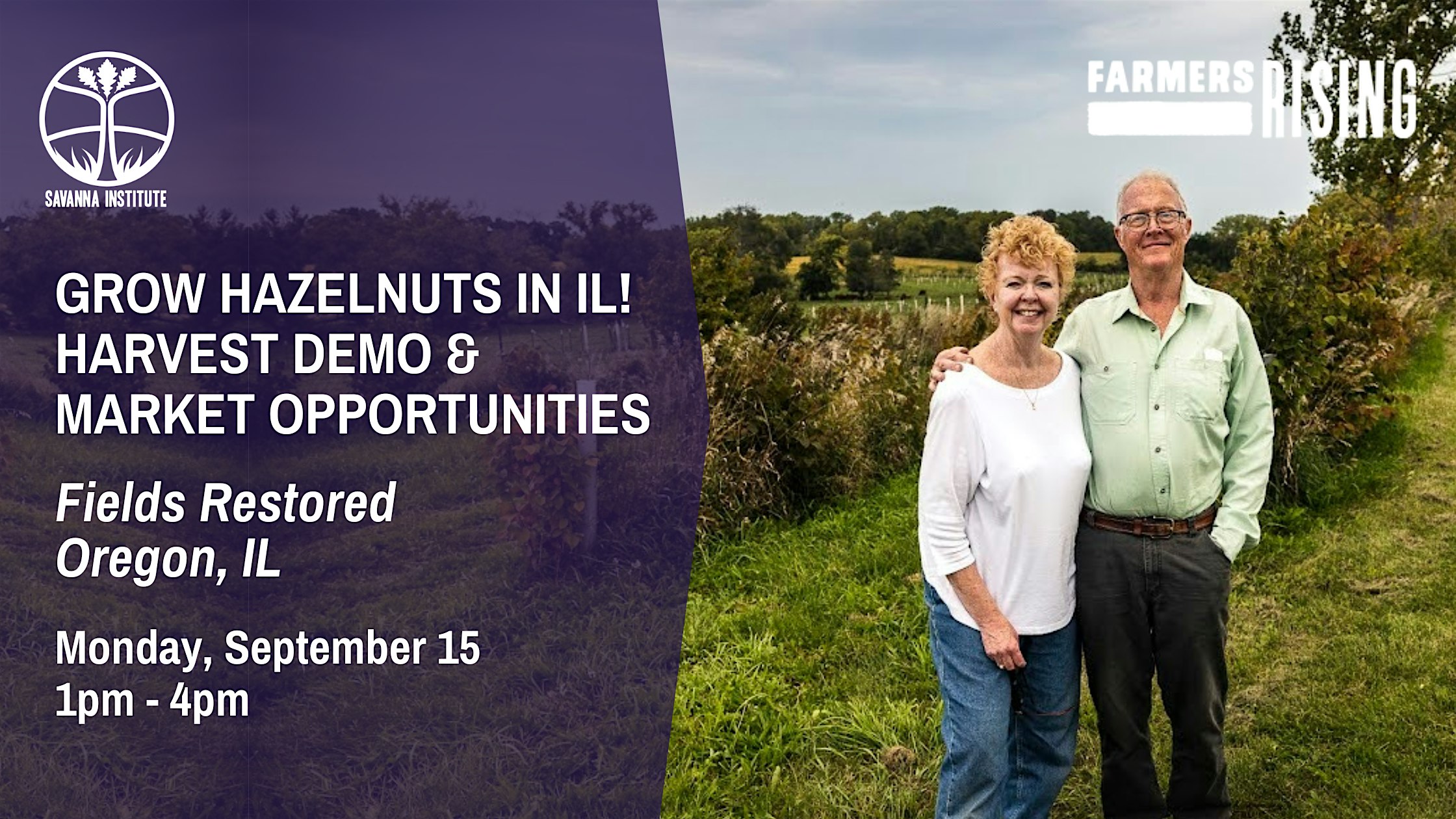 Grow Hazelnuts in Illinois! Harvest Demo & Market Opportunities at 2961 S Harmony Rd – Oregon, IL