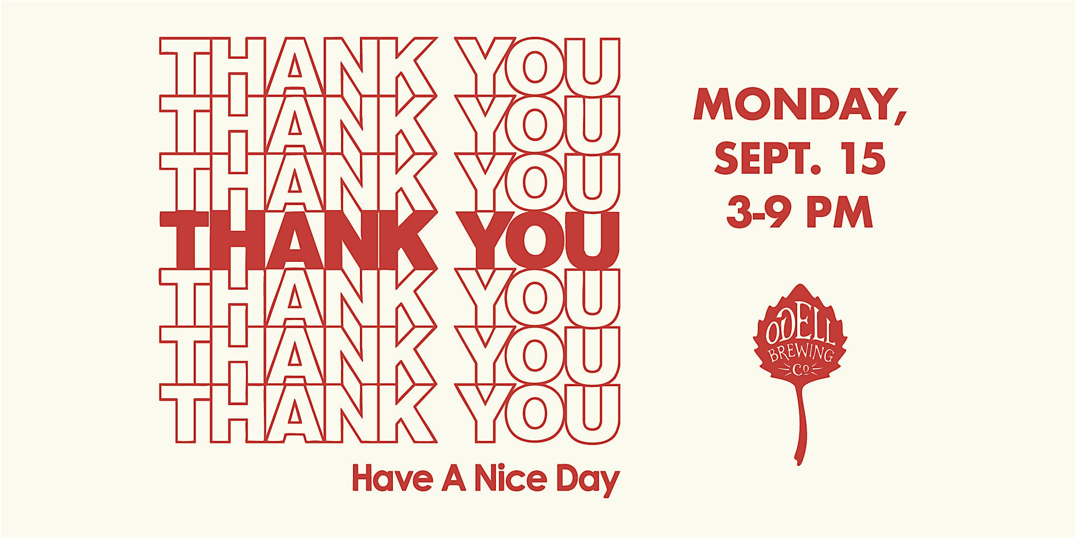 Thank You Day at Odell Brewing Company – Fort Collins, CO
