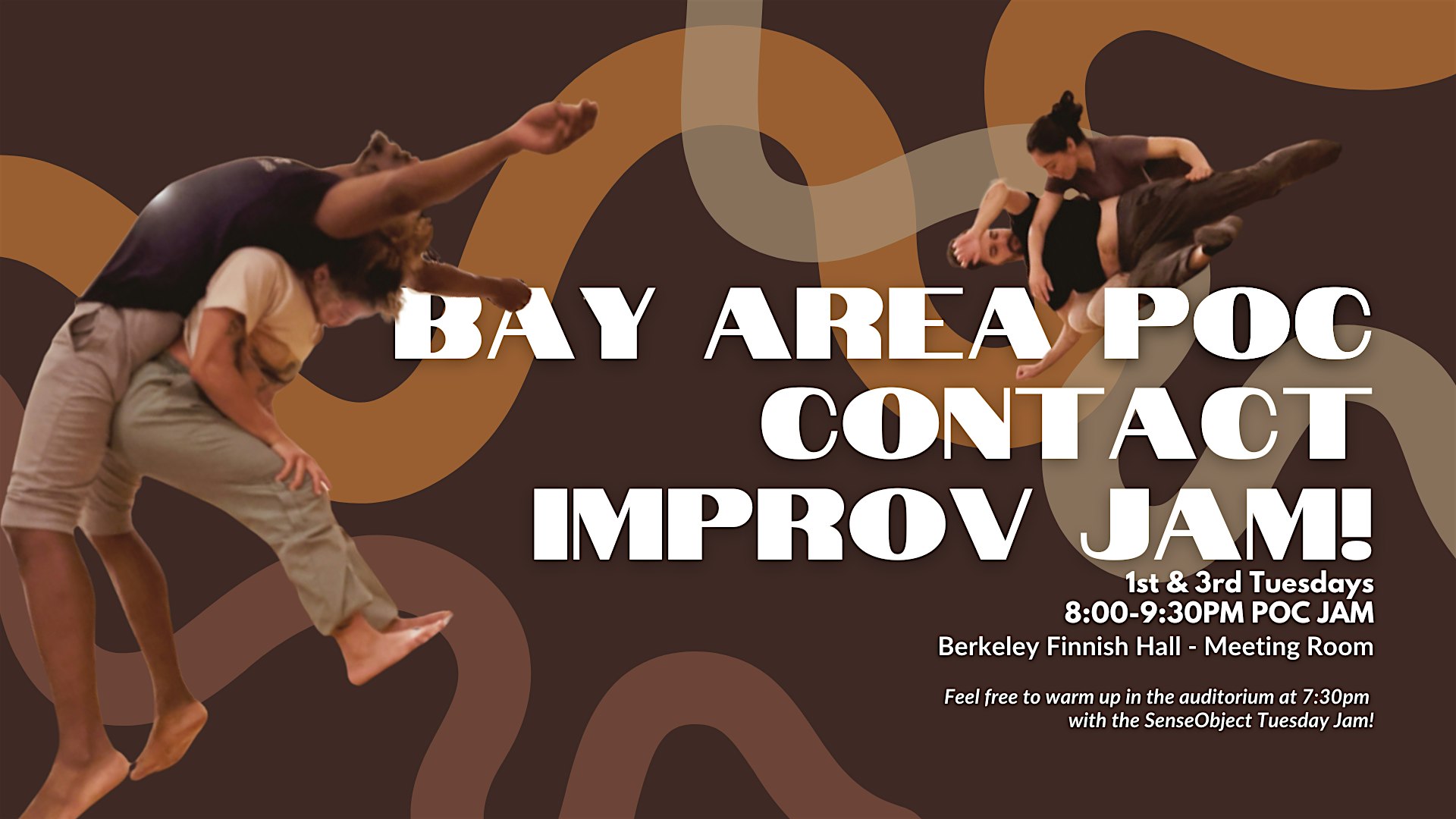 BAY AREA PEOPLE OF COLOR CONTACT IMPROV JAM at The Finnish Hall – Berkeley, CA