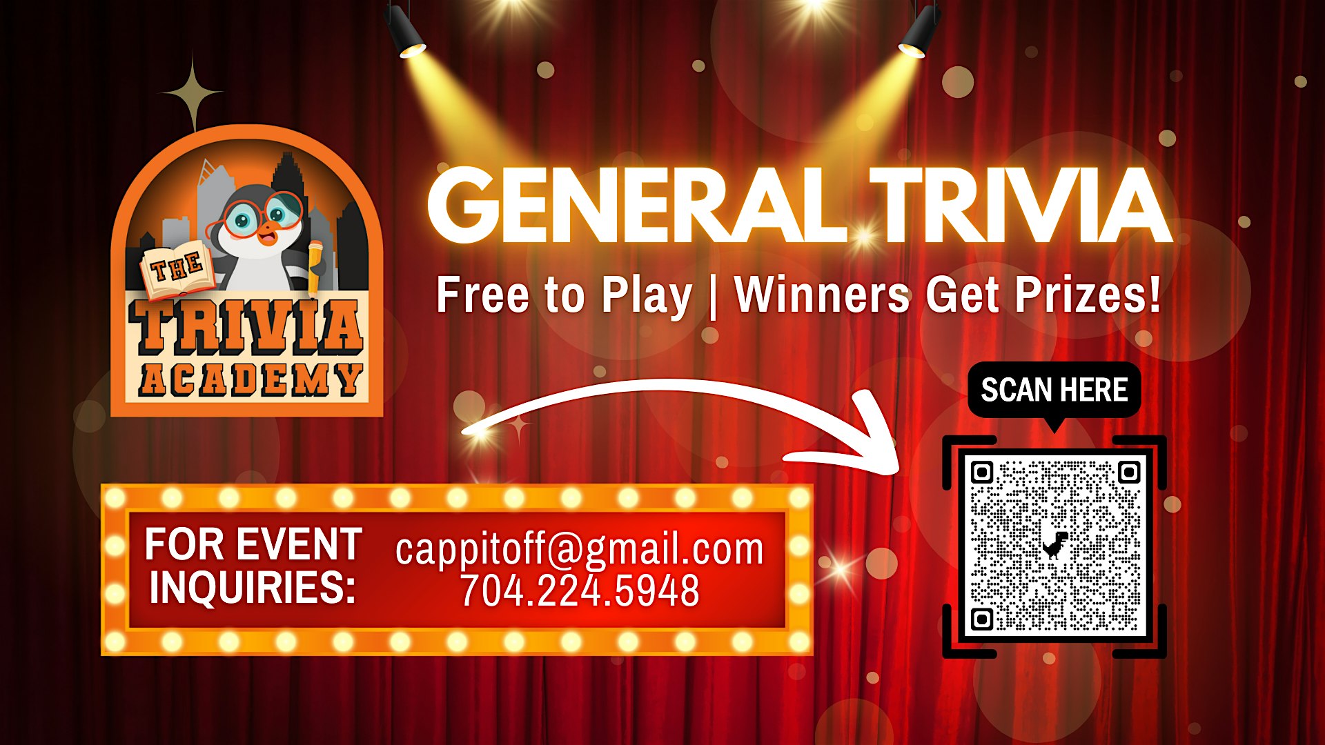 The Trivia Academy: Tuesday Trivia at Percent The Nook Concord at 363 Church St N #100 – Concord, NC