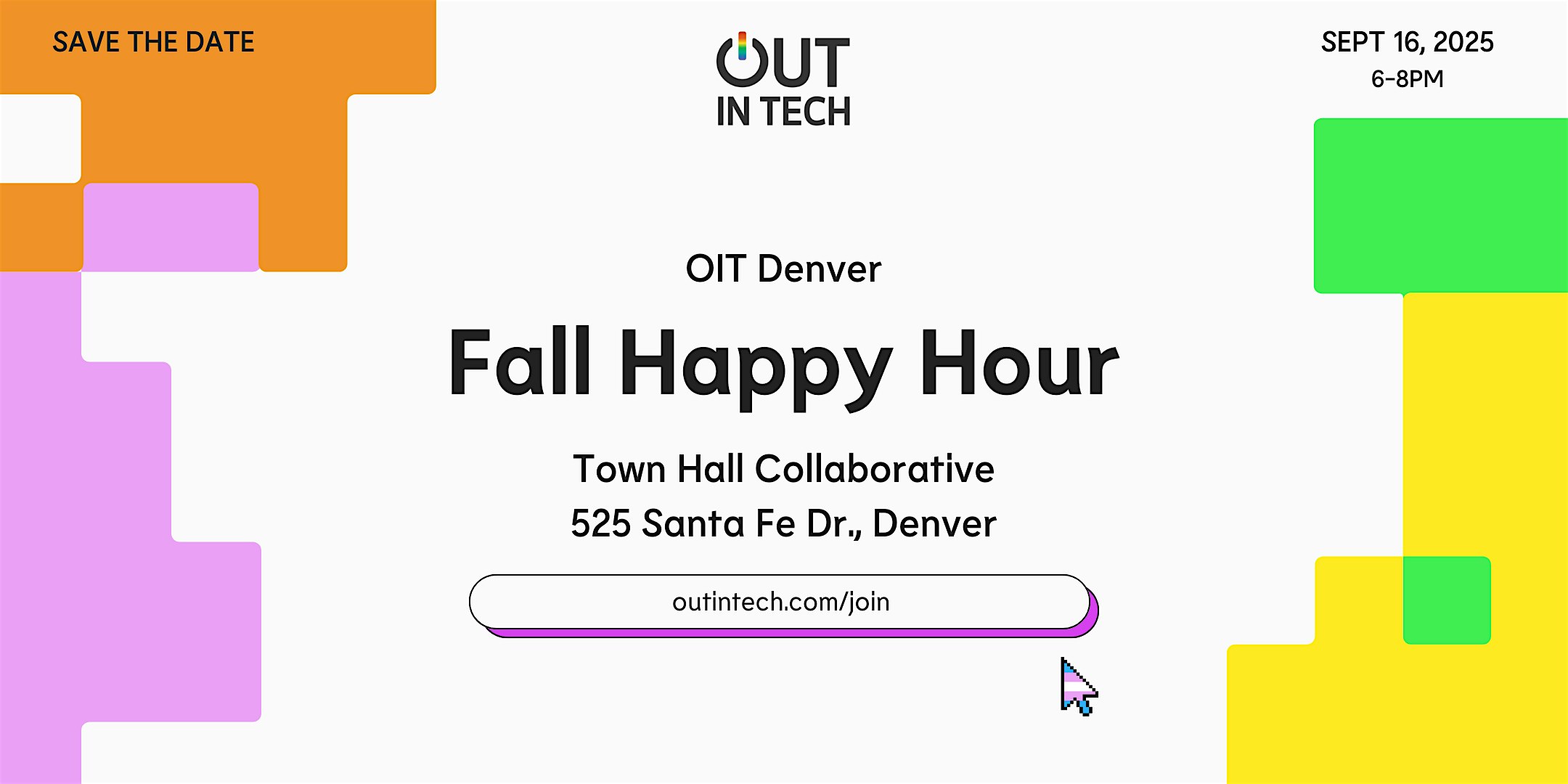 Out in Tech Denver | Fall Happy Hour at Town Hall Collaborative – Denver, CO