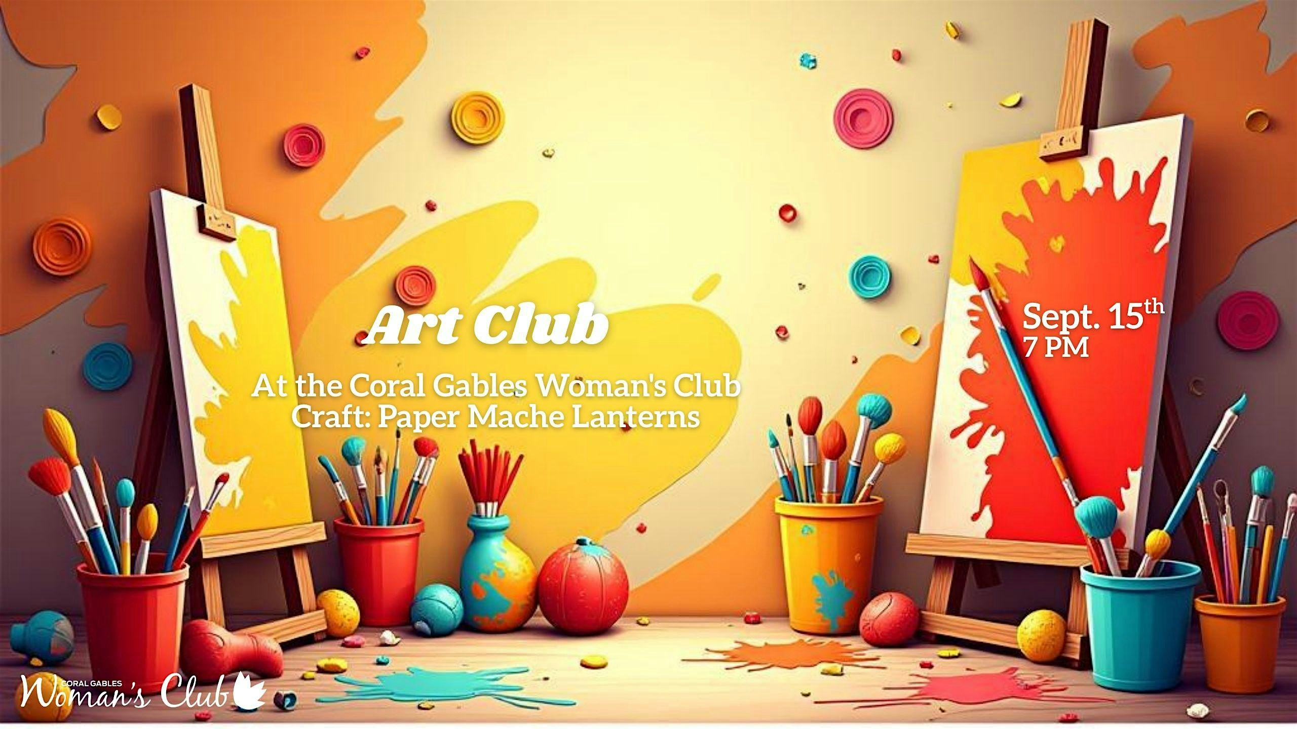 CGWC Art Club at Coral Gables Woman’s Club – Coral Gables, FL