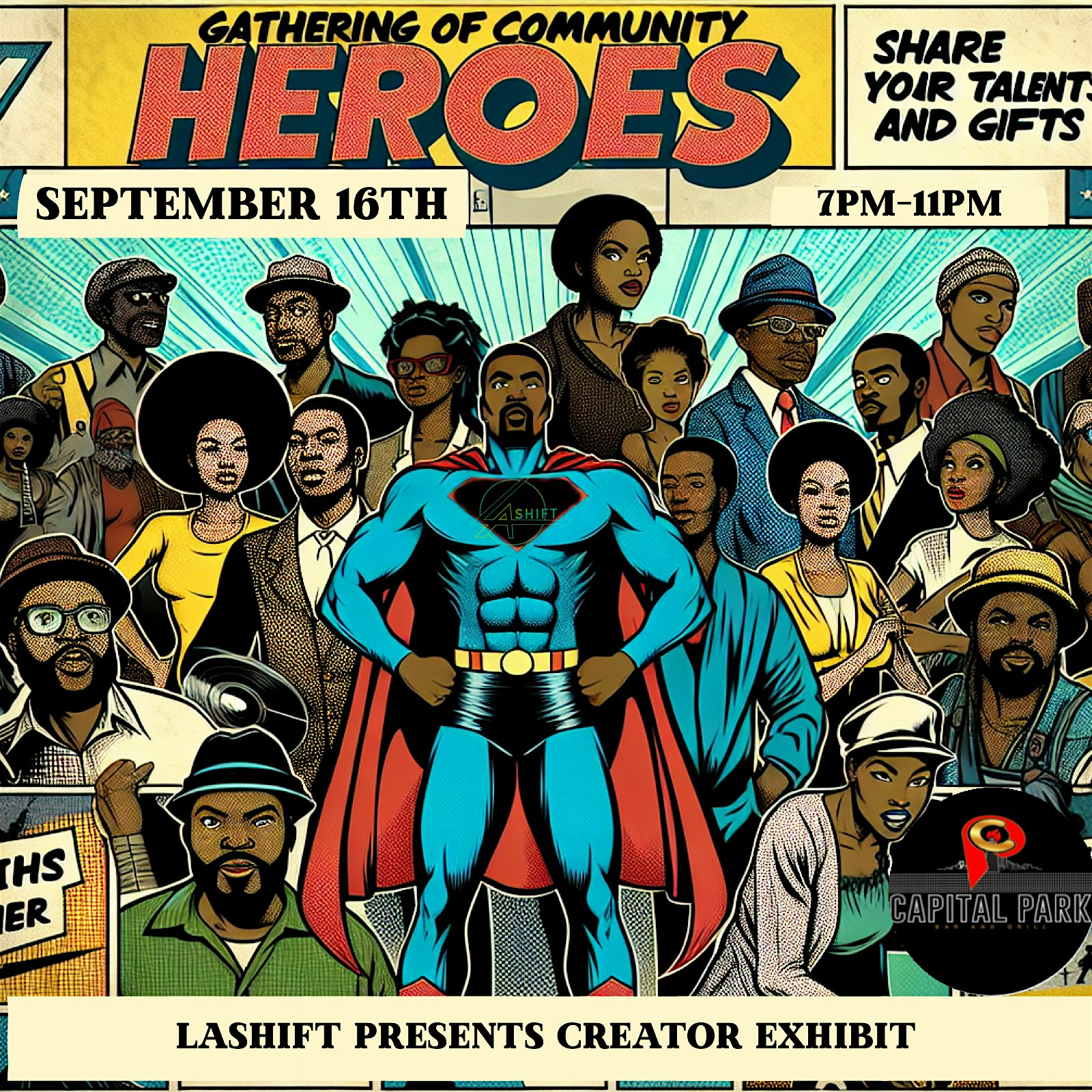 Creator Exhibit@ Capital Park at 7132 Florida Blvd – Baton Rouge, LA