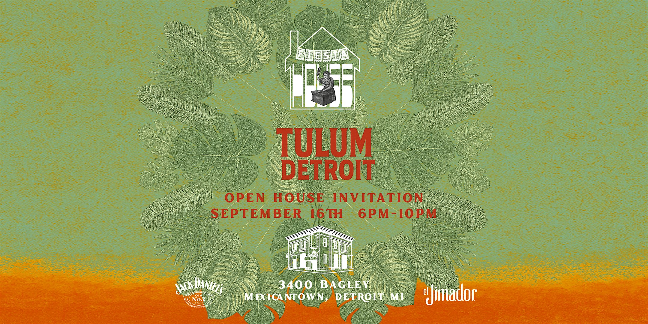 Tulum Detroit – Open House Invitation at 3400 Bagley St – Detroit, MI