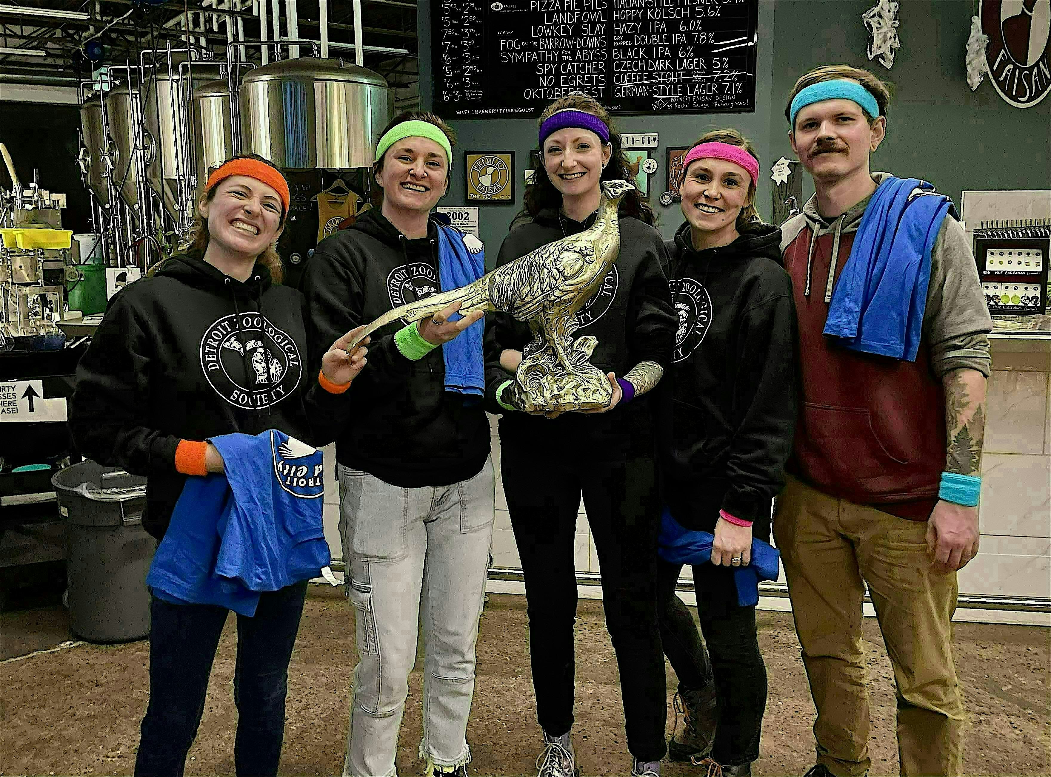 Bird Brain Trivia Night at Brewery Faisan at Brewery Faisan – Detroit, MI