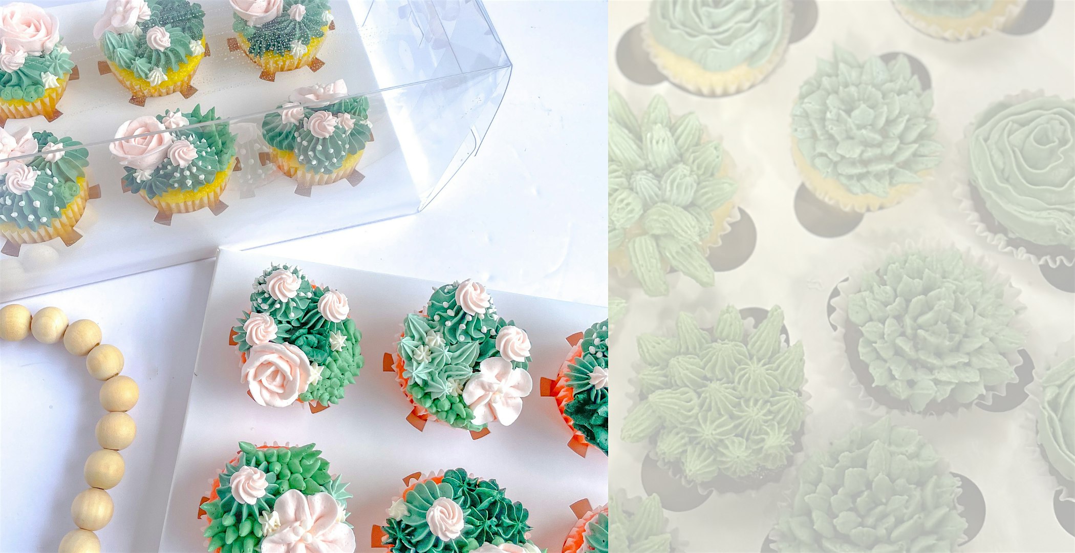 Wine Wednesday: Succulent Cupcake Decorating + Wine Night in Houston at Elevate Creative Studios – Houston, TX
