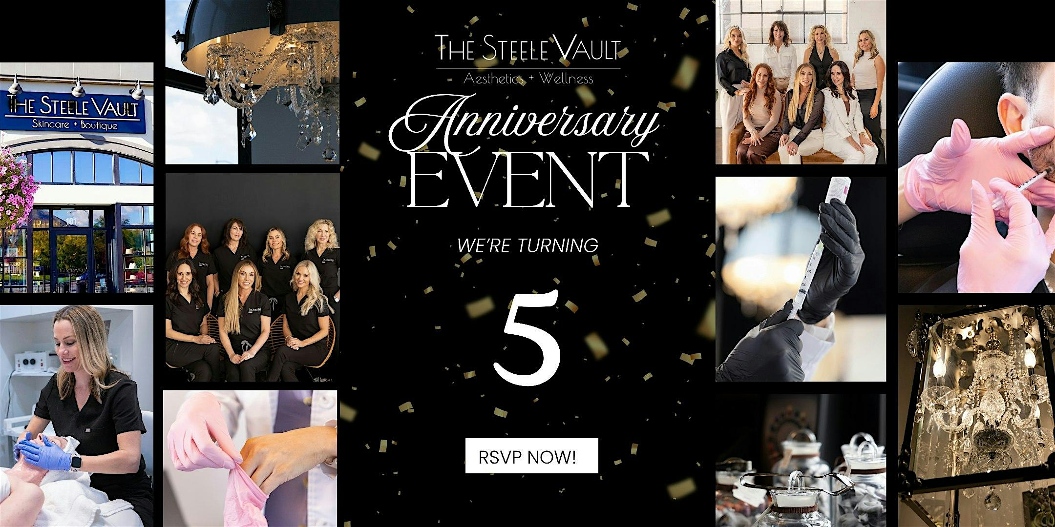 The Steele Vault Anniversary Event at THE STEELE VAULT Skincare + Boutique – Holladay, UT