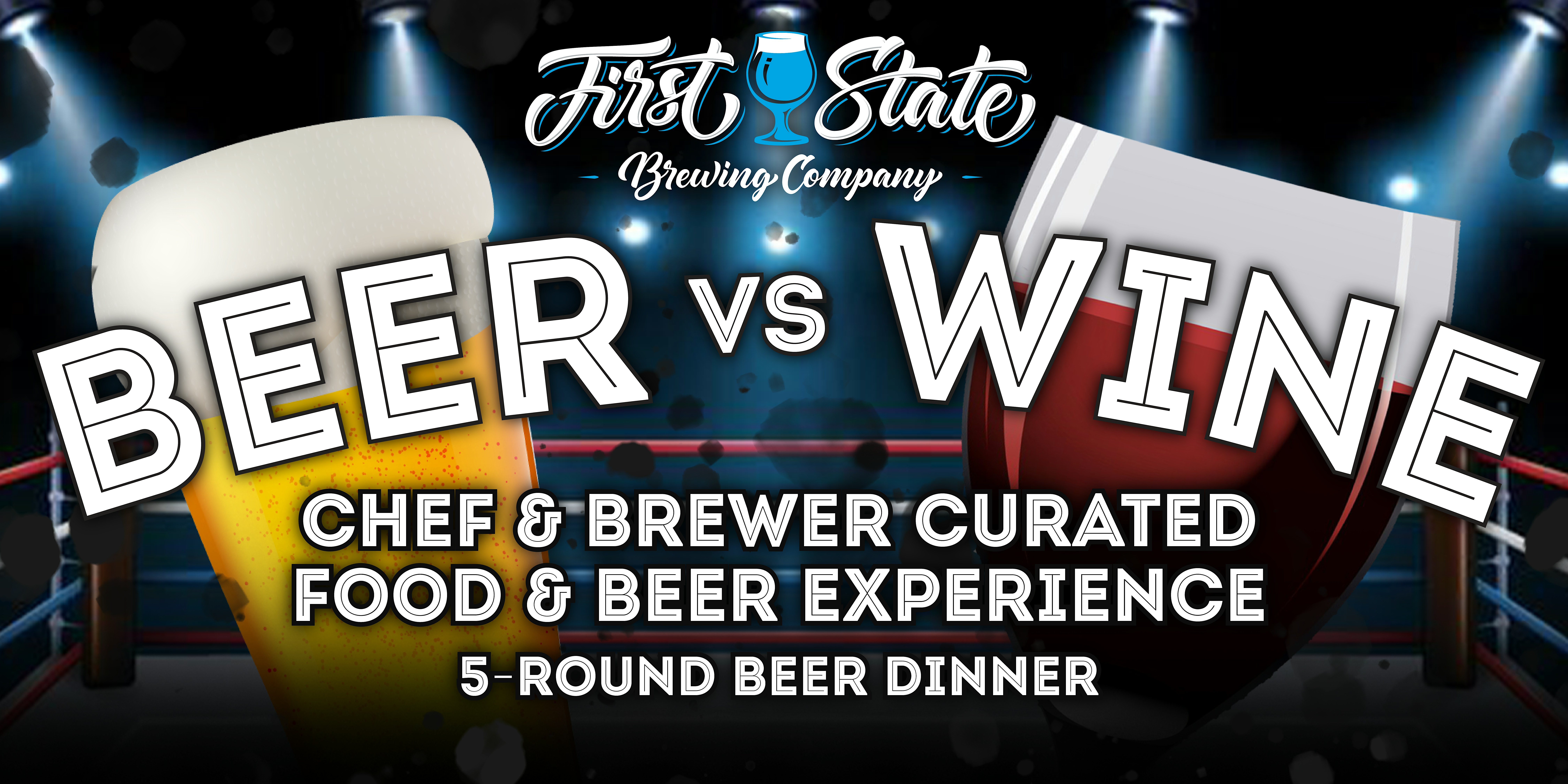 BEER VS. WINE: Chef & Brewer Curated Food & Beer Experience at 19266 Coastal Hwy – Rehoboth Beach, DE