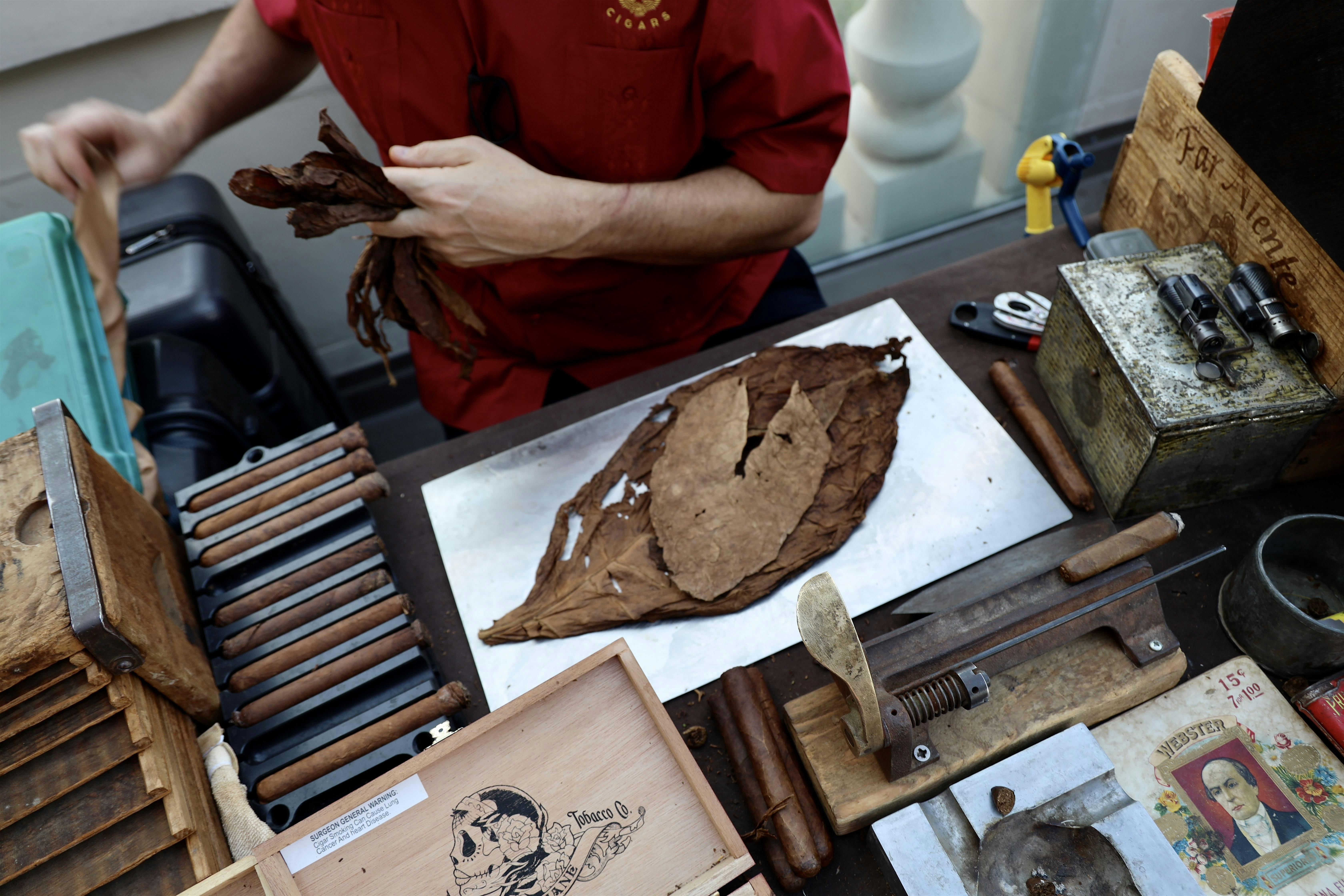 The Art of Cigar Rolling at Black Jack’s Cigar Lounge at Hotel Paso Del Norte, Autograph Collection – EL PASO, TX