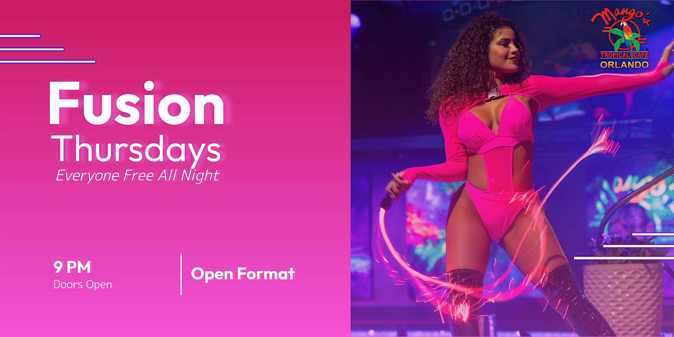 FUSION THURSDAYS at Mango’s Tropical Cafe Orlando – Orlando, FL