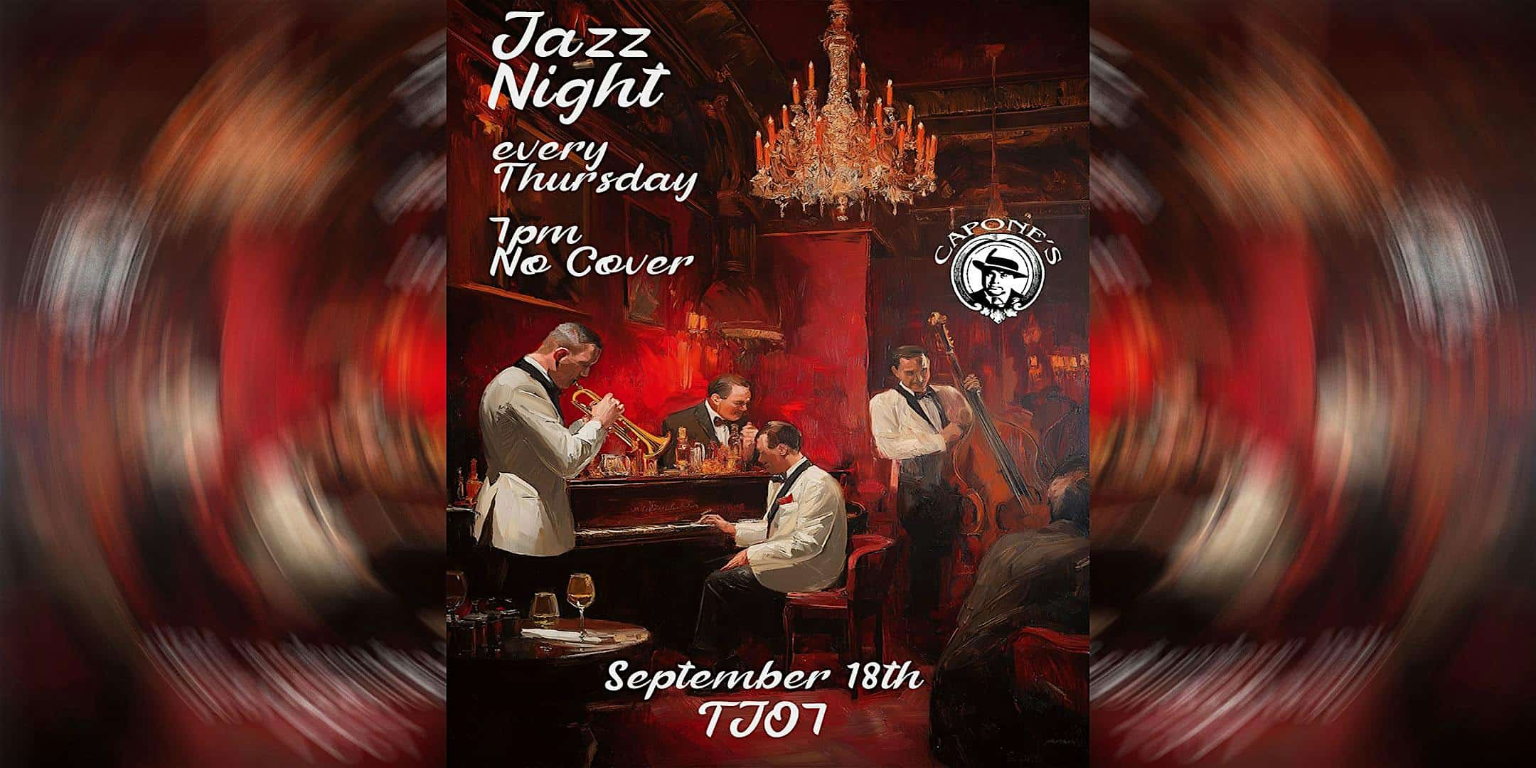 Jazz Night with TJO7 at Capone’s – Johnson City, TN